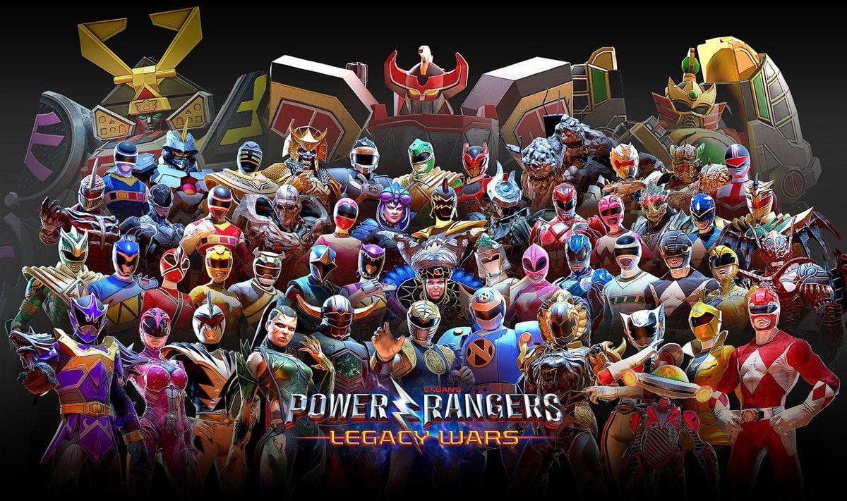 Power Rangers NOW! EPIC #PowerRangers: Legacy Wars roster group photo!