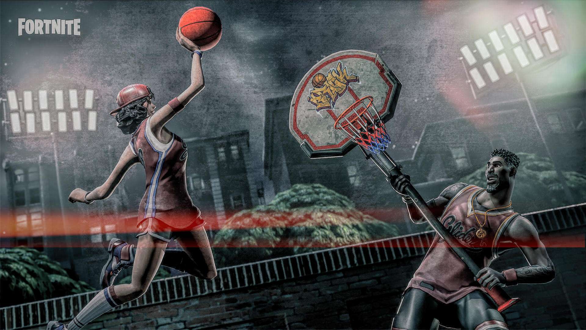 Jumpshot Fortnite skin Wallpaper 2019