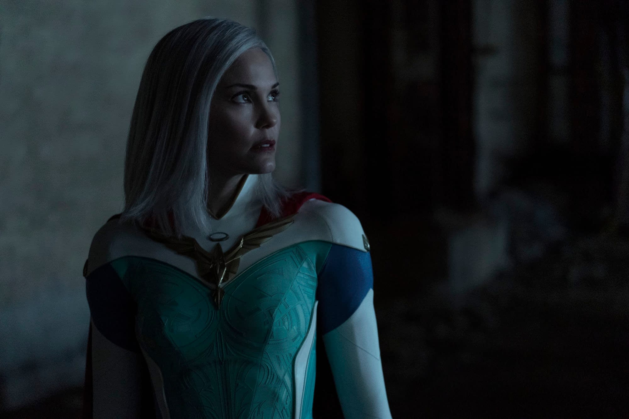 Jupiter's Legacy Star Leslie Bibb on Respecting Lady Liberty's Role