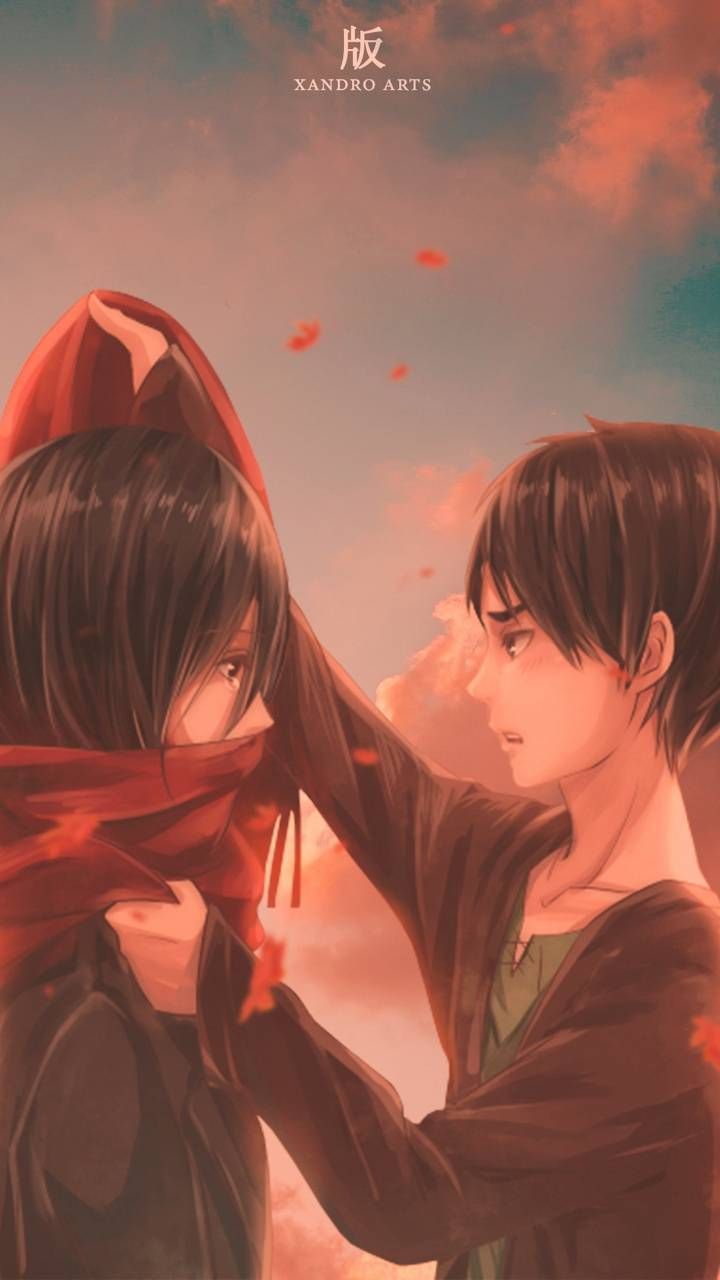 Download Eren x Mikasa wallpaper by Xaons now. Browse millions of popular ackerman Wallpap di 2021. Lukisan jepang, Gambar anime, Ilustrasi karakter