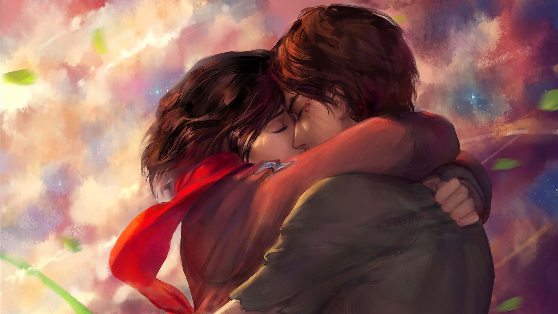 Attack On Titan Eren and Mikasa Wallpaper Free Attack On Titan Eren and Mikasa Background