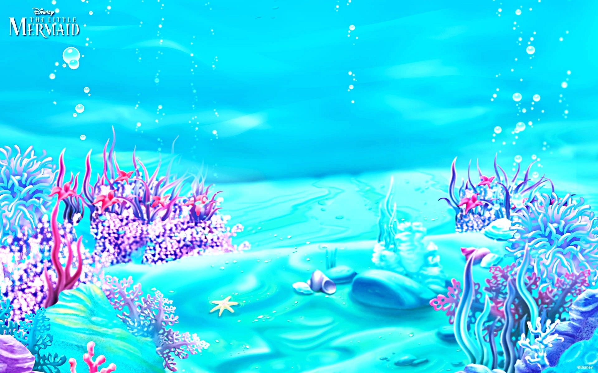The Little Mermaid HD Wallpaper And Background Photo Mermaid Background HD Wallpaper