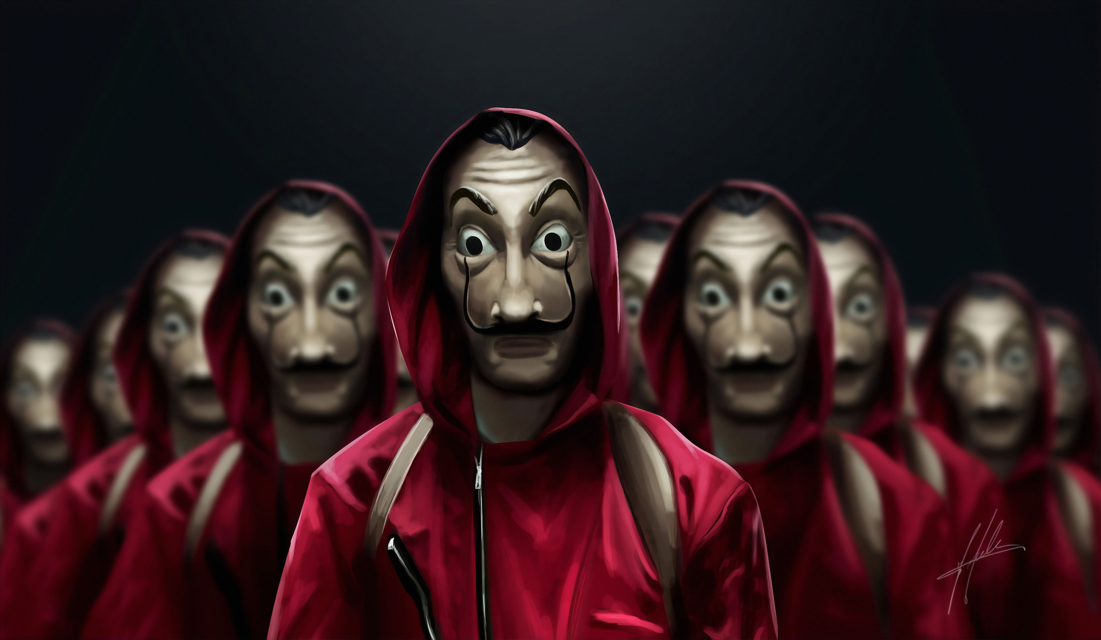 Money Heist 4K Wallpaper