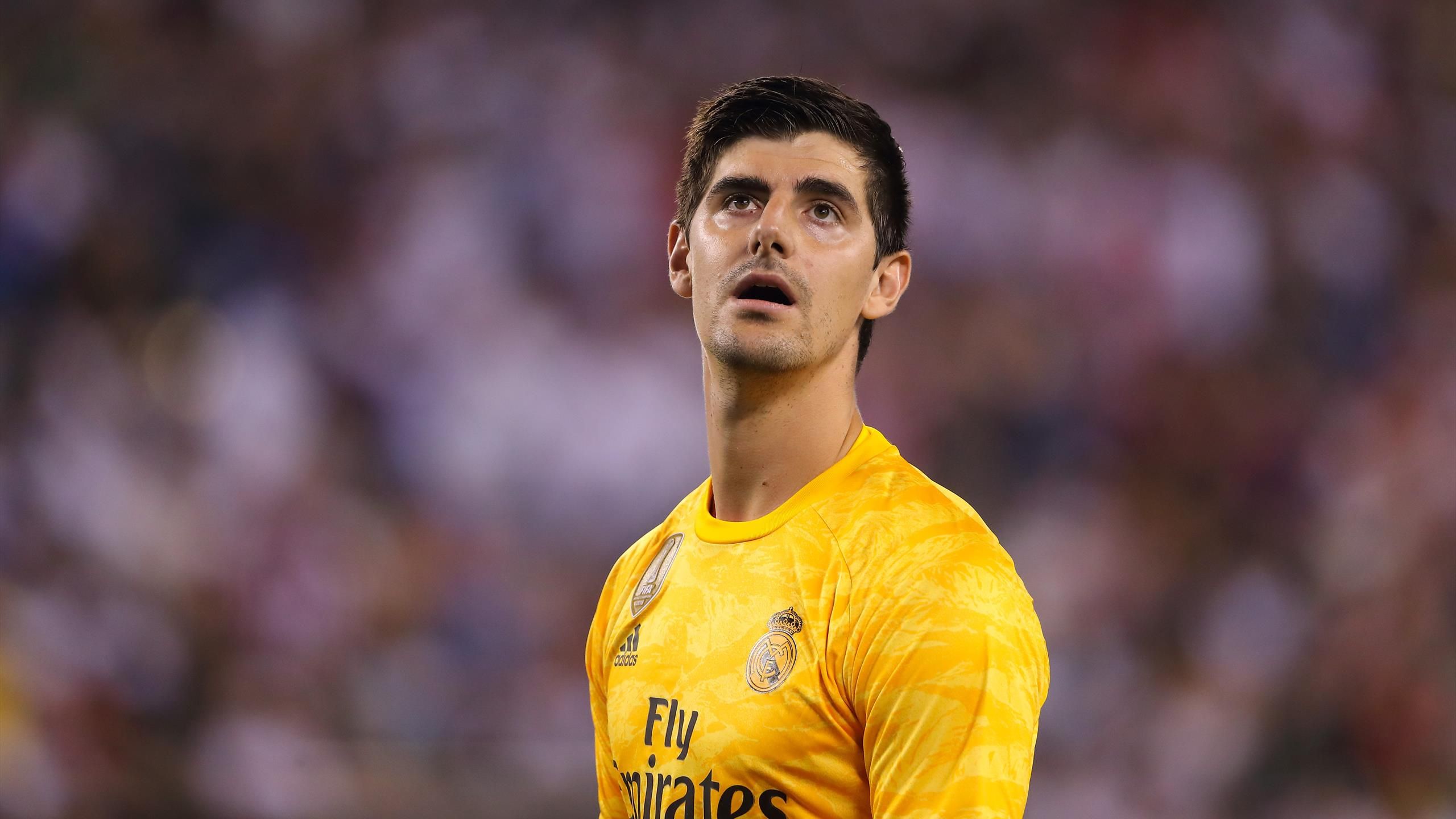 Football News & Zidane Clarify Thibaut Courtois Half Time Substitution, Deny Anxiety Claims