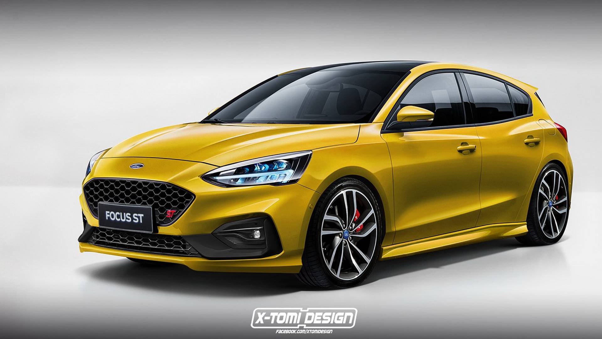 Of Course Someone Has Already Rendered The New Ford Focus ST, RS