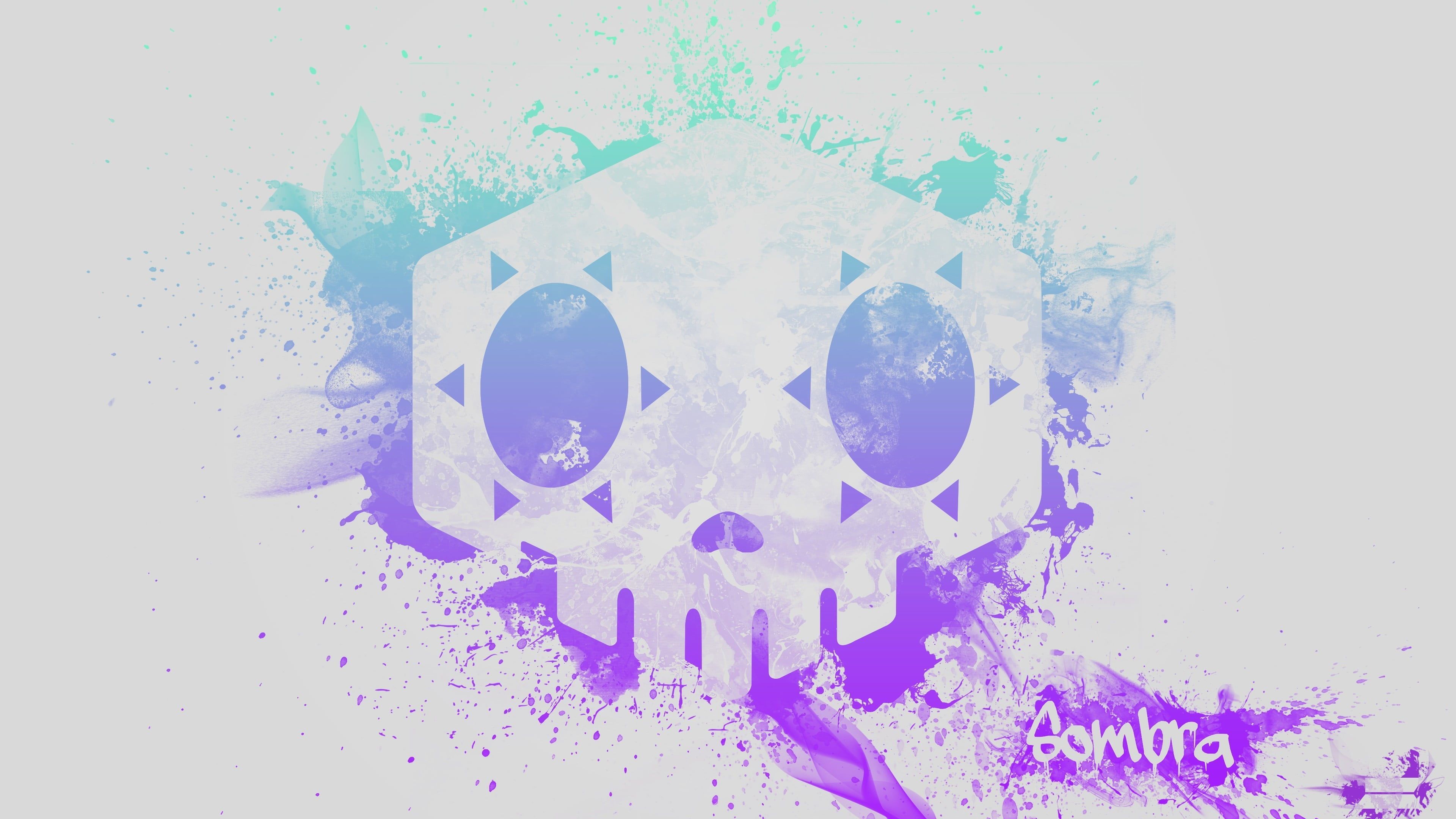 two white and purple heart shape decors video games Sombra (Overwatch) #Overwatch K #wallpaper #hdwa. Overwatch wallpaper, Sombra overwatch, Overwatch drawings