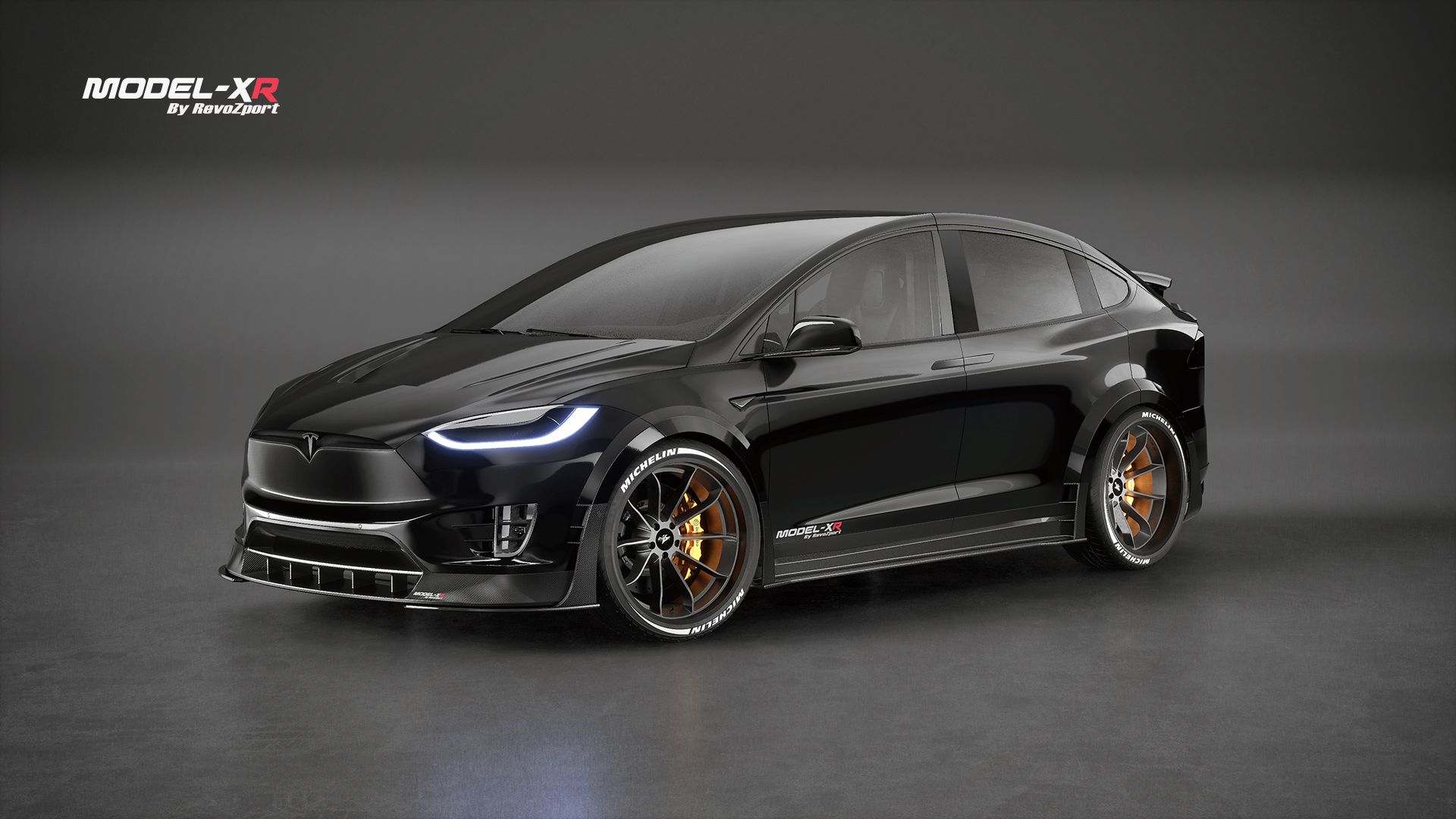 RevoZport's Tesla Model X Goes For The Confused Electric Hatchback Look