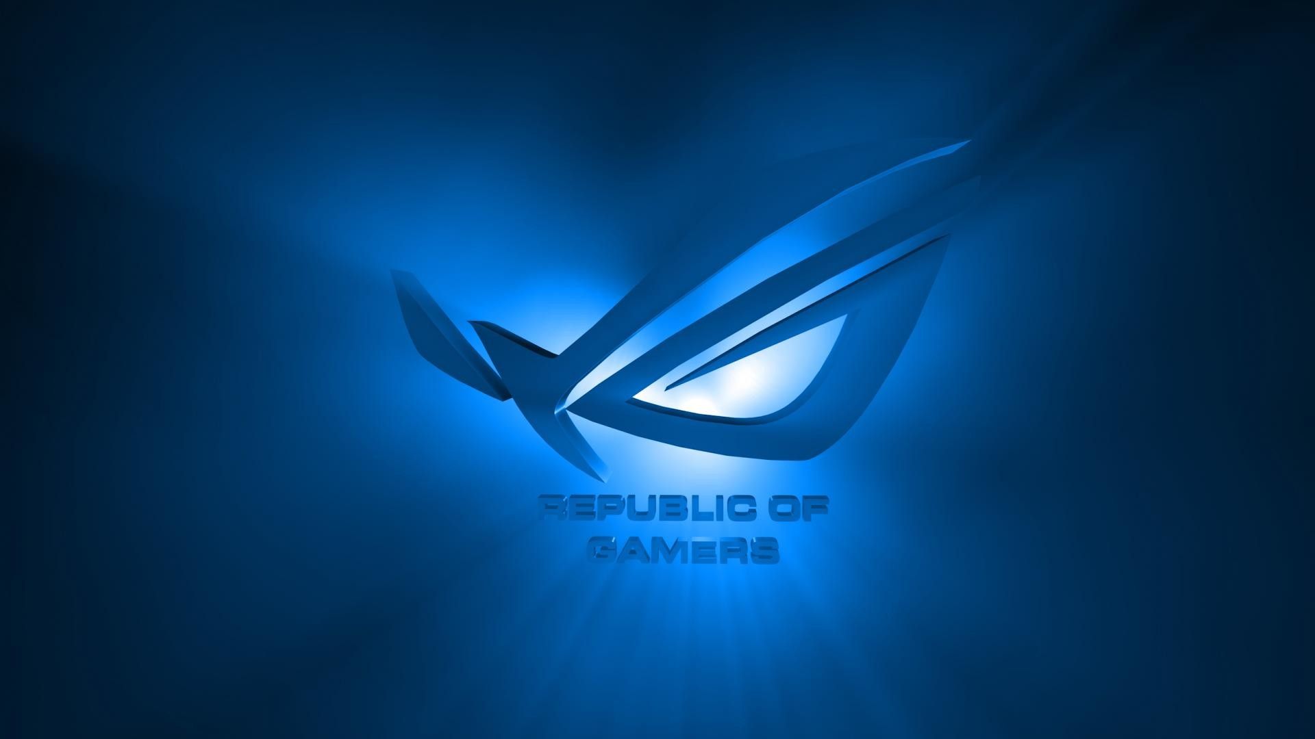 Asus Blue Gaming Wallpaper