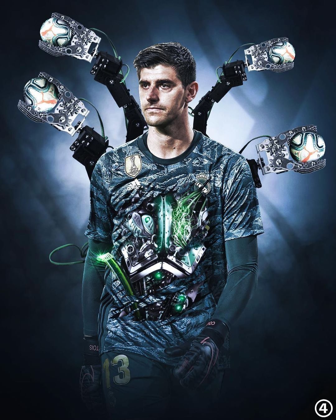 Happy Birthday to our wall Thibaut Courtois. Thibaut courtois, Real madrid wallpaper, Real madrid team