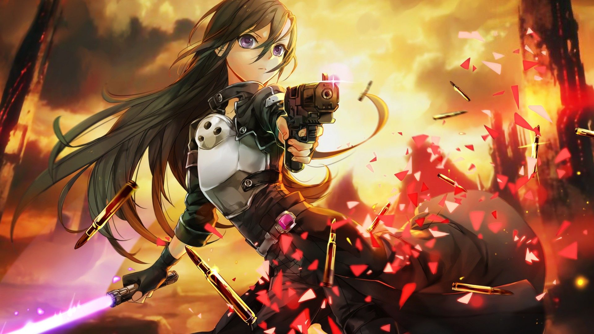 Gaming Anime Girl Wallpaper 4k