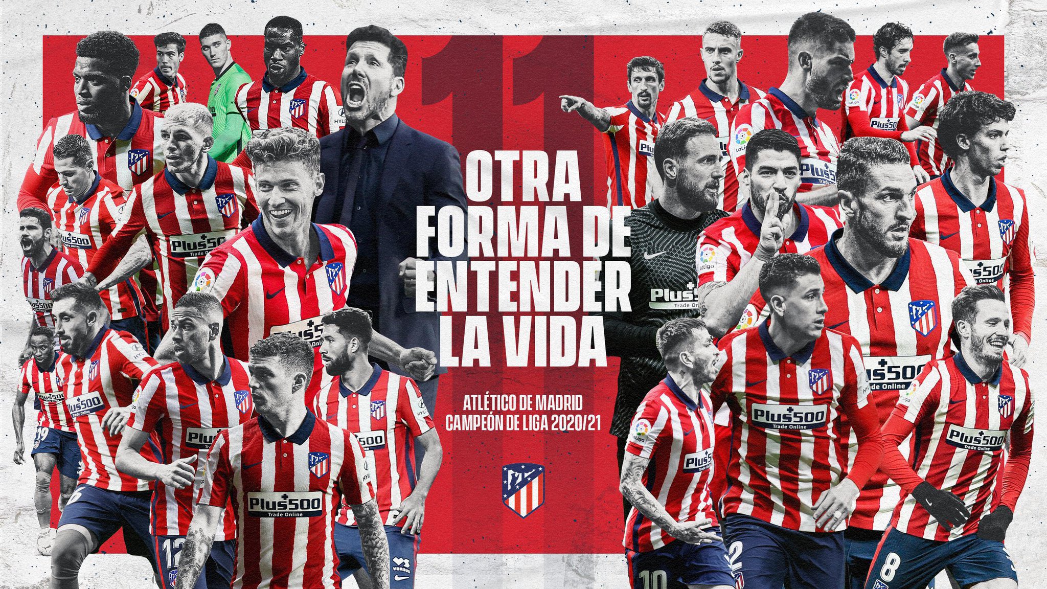 Atlético de Madrid LaLiga Champions 2021 wallpaper