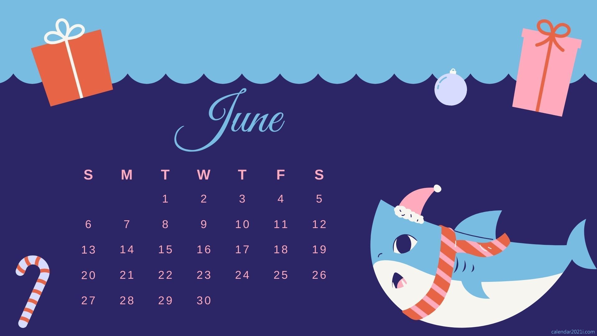June 2021 Calendar HD Wallpaper Free Download