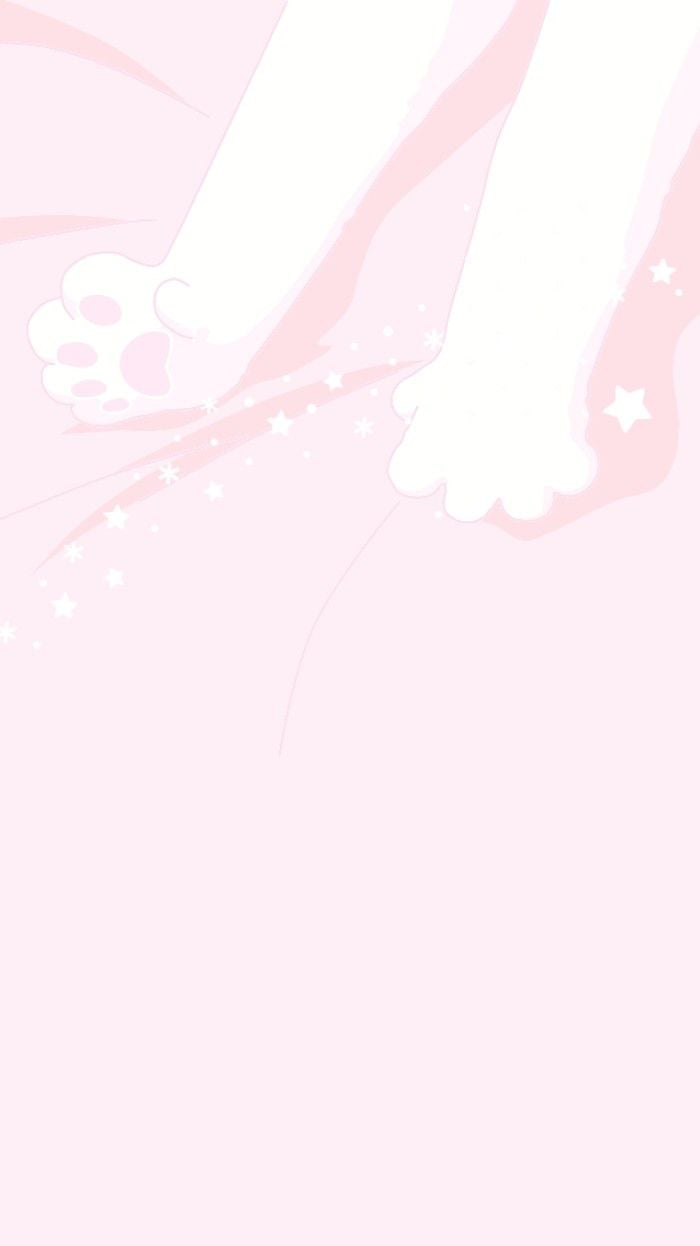 Soft Aesthetic Kawaii Anime Desktop Wallpaper