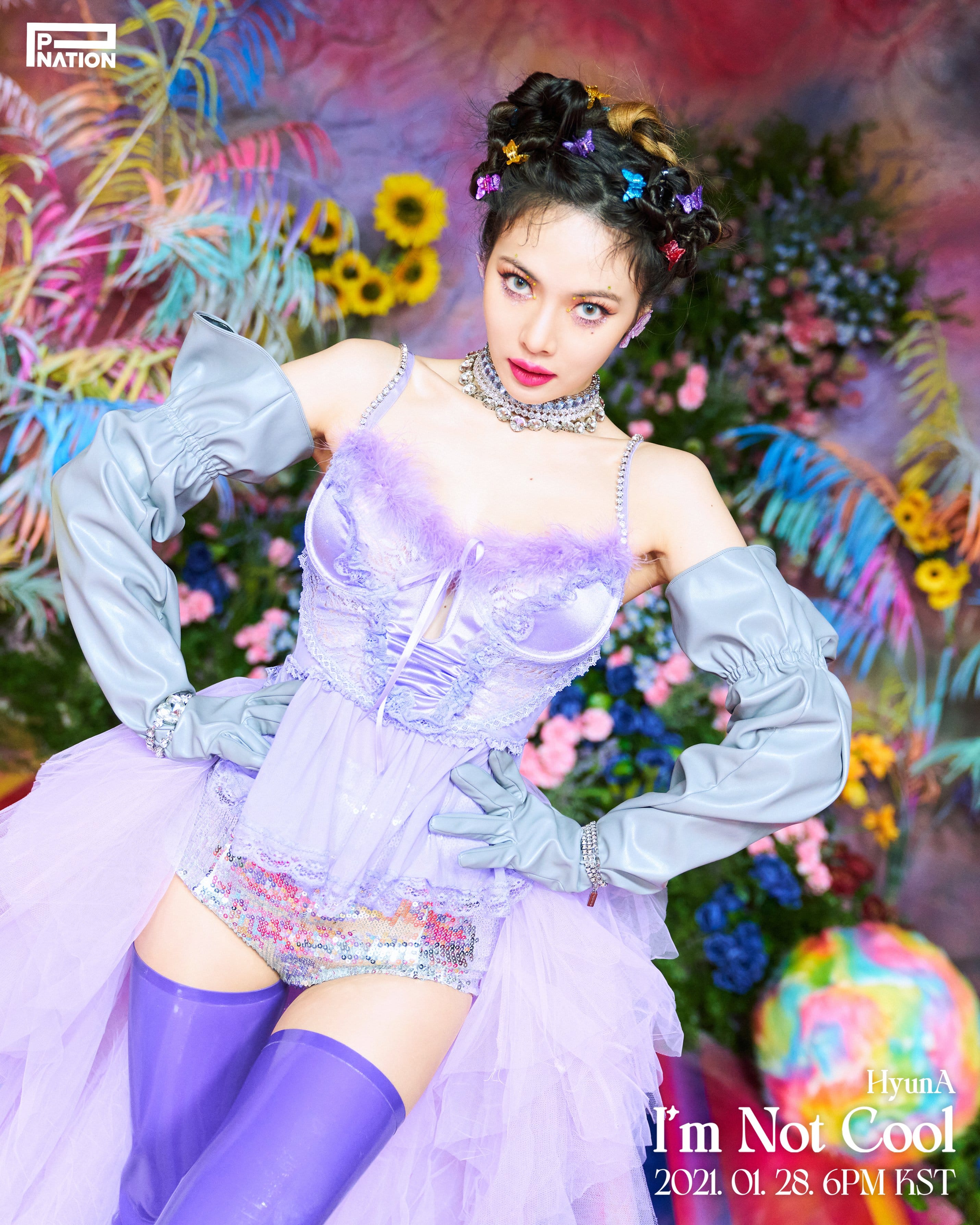 Watch: HyunA Says “I'm Not Cool” In Colorful Comeback MV