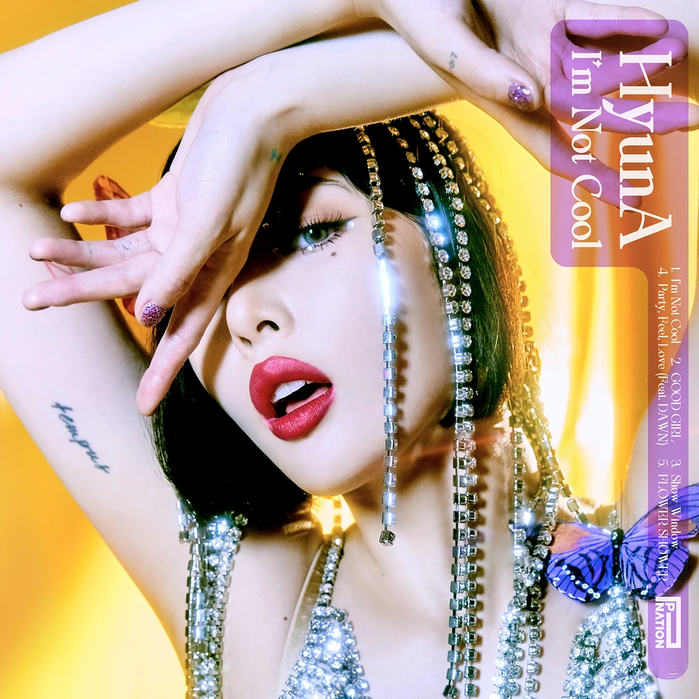 ALBUM & MV REVIEW HyunA - 'I'm Not Cool'. Album, Cool album covers, Cool lyrics