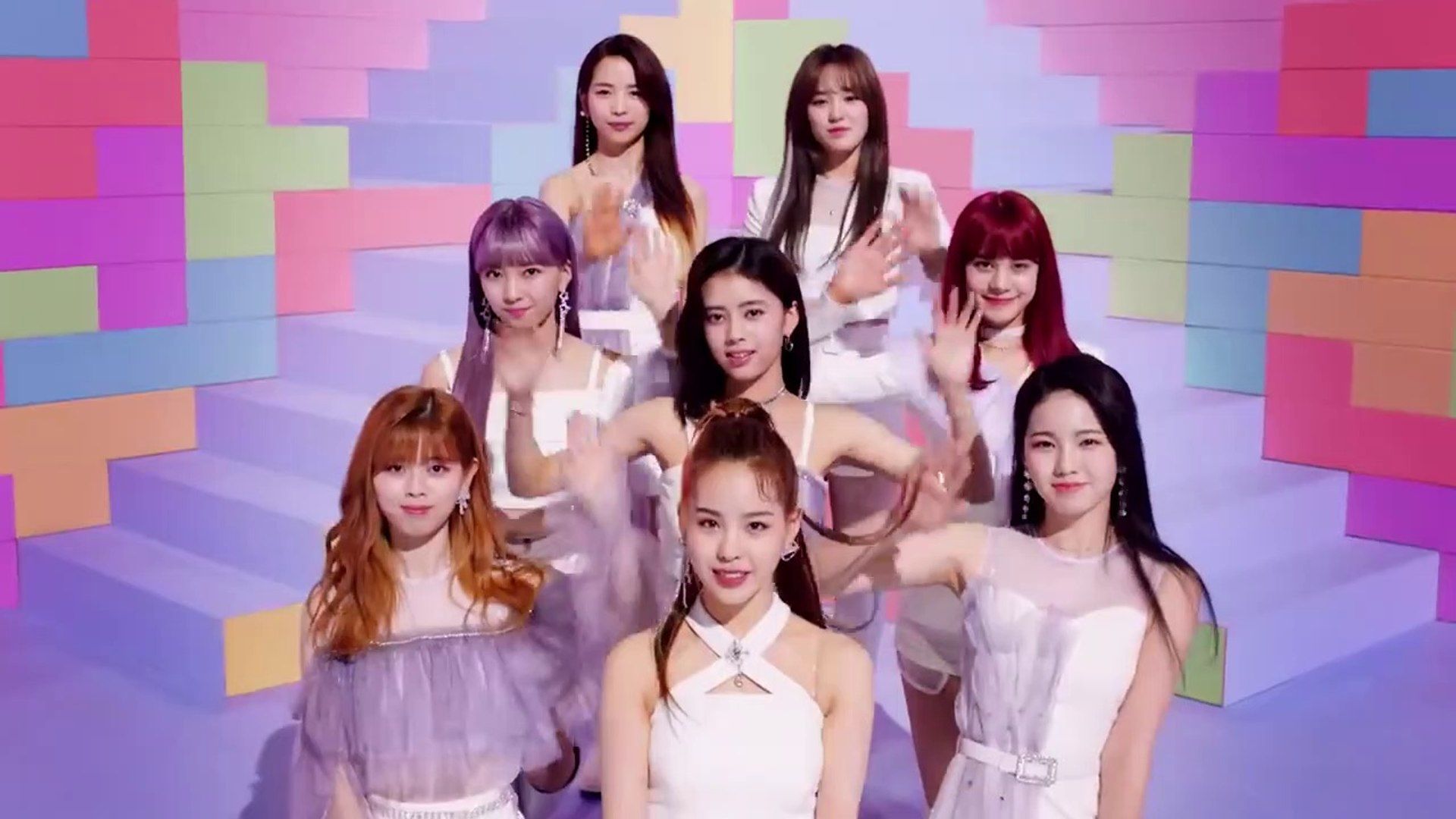 NiziU(니쥬) Debut Single『Step and a step』MV [a6QT0acJFQE]