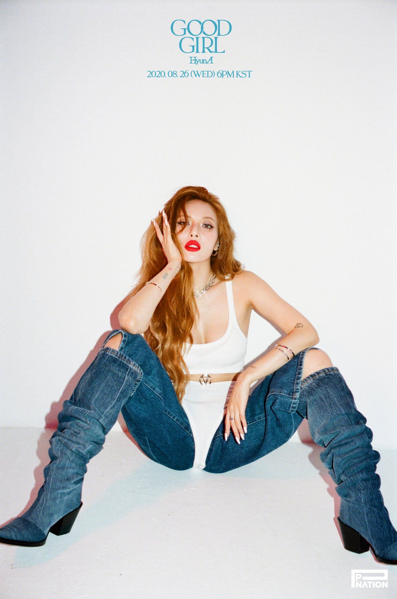 P NATION on Twitter. Cool girl, Bodysuit fashion, Hyuna kim