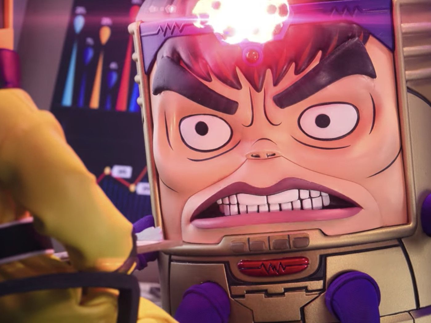 Hulu's animated MODOK series looks like Robot Chicken meets Marvel