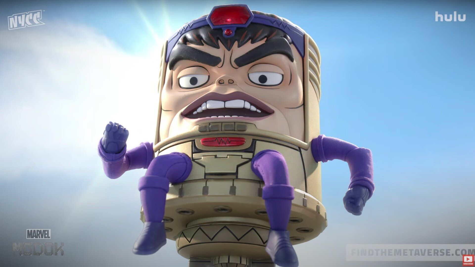 First Funny Footage For Marvel's M.O.D.O.K. Revealed at NYCC and You Can Watch It Now