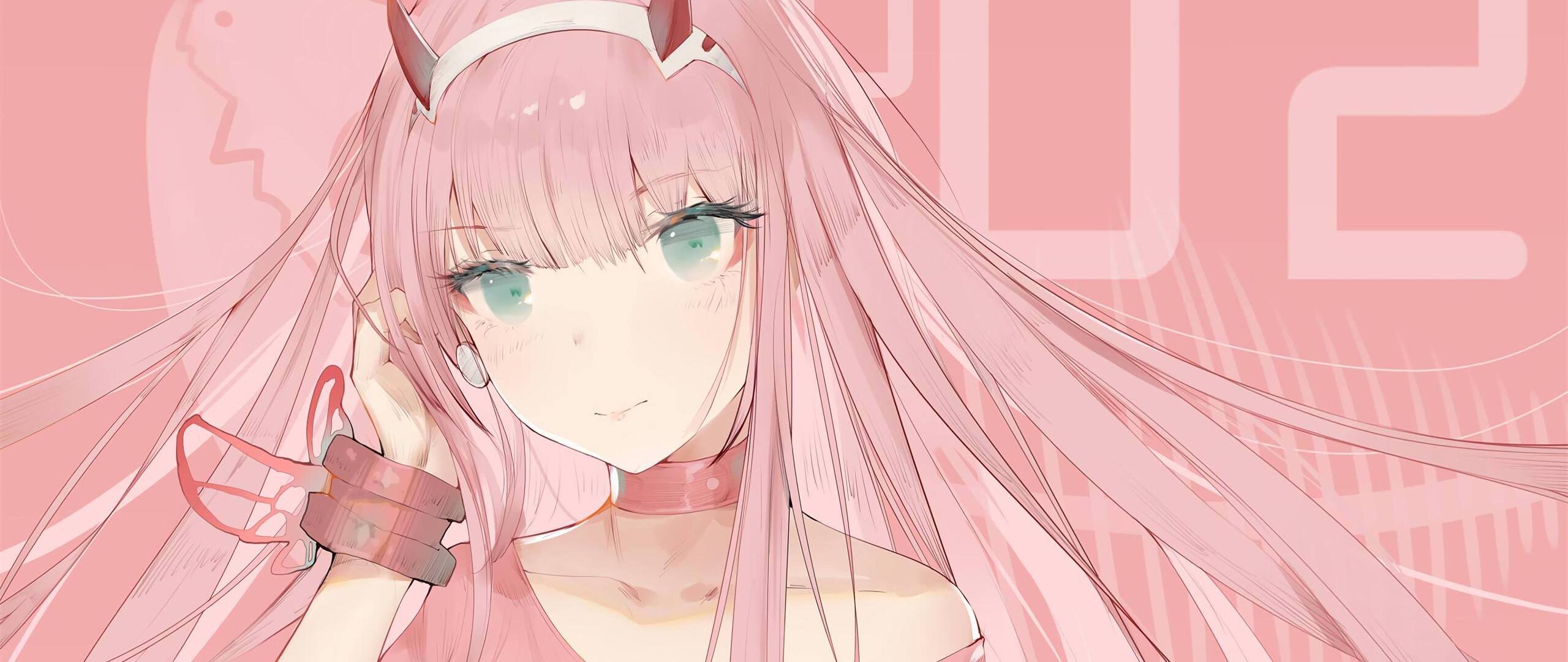 Zero Two Darling In The Franxx 4k 2560x1080 Resolution HD 4k Wallpaper, Image, Background, Photo and Picture