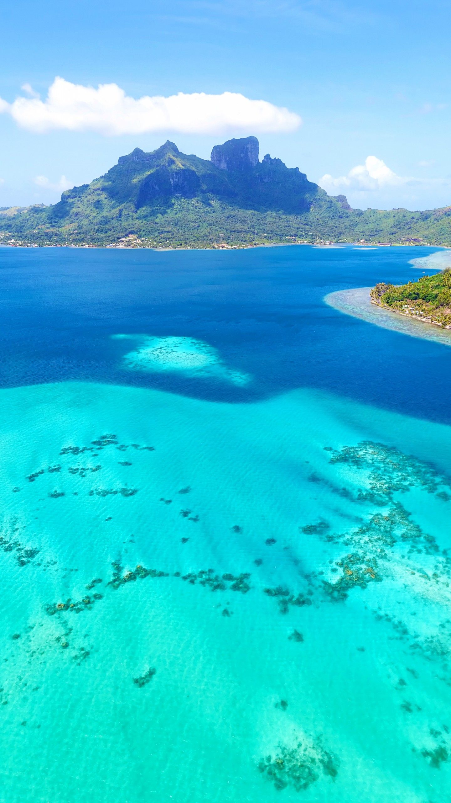 Wallpaper Bora Bora, 4k, HD Wallpaper, France, Best Beaches In The World, Ocean, Sea, Island, Nature