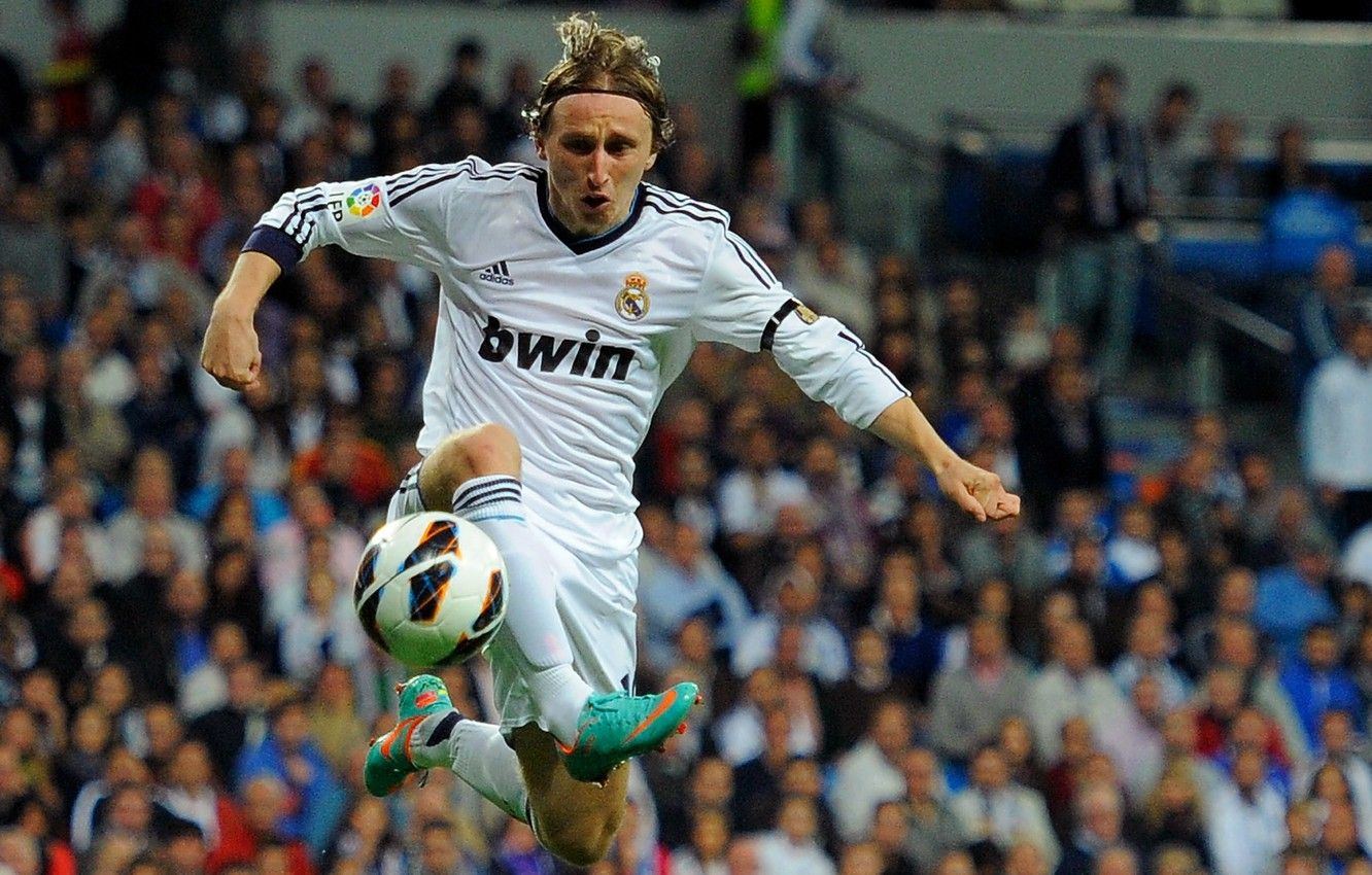 Wallpaper football, Real Madrid, Luka Modric image for desktop, section спорт