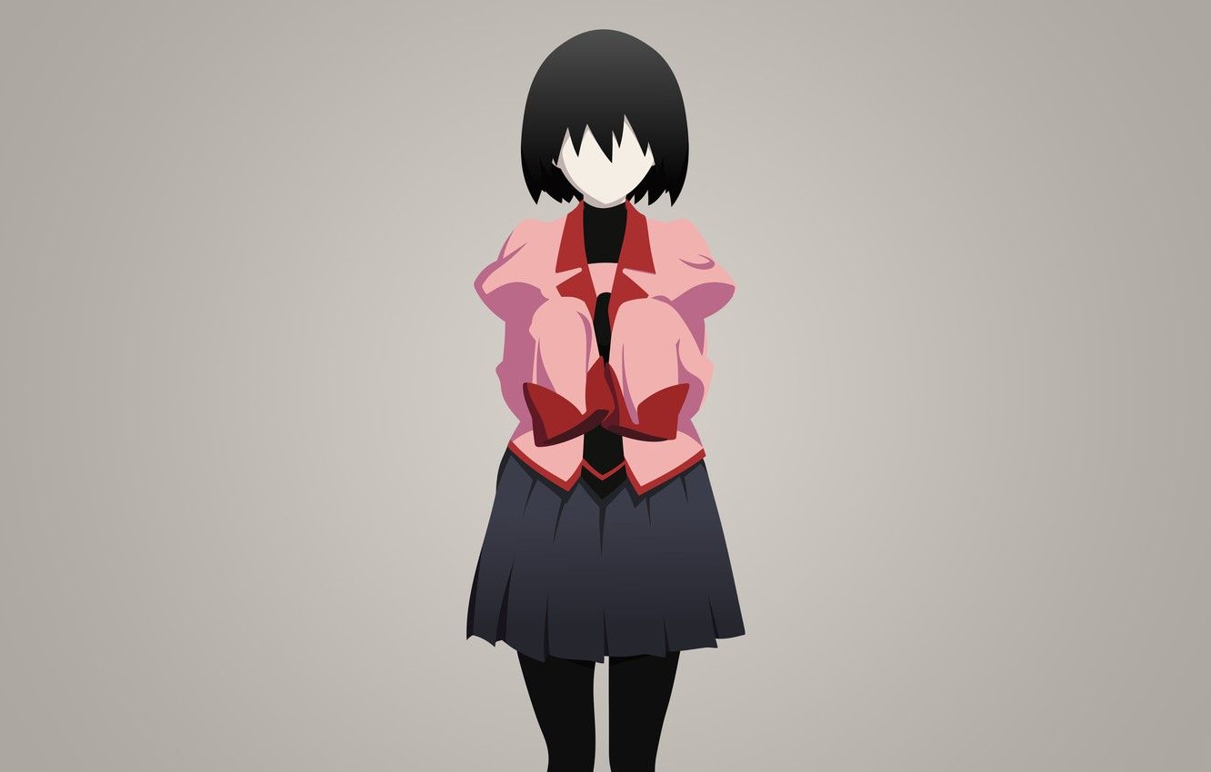 Wallpaper monogatari siries, Oshino Ougi, owarinonogatari image for desktop, section арт