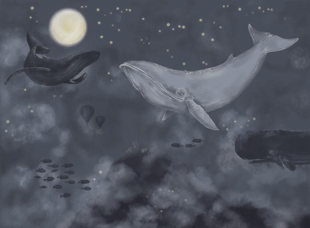 WHALES IN THE SKY