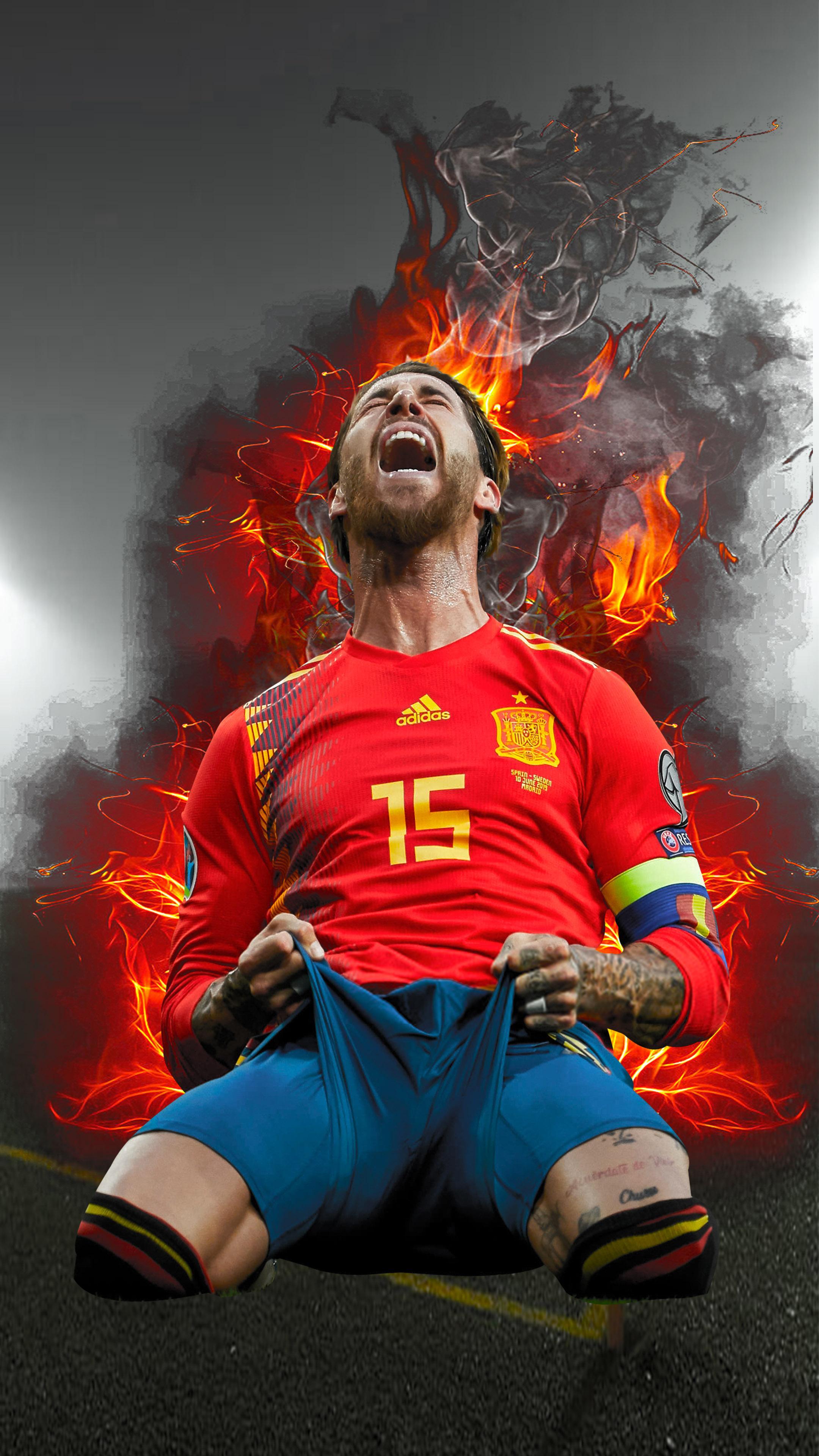 Sergio Ramos Ultra HD Wallpaper for Android