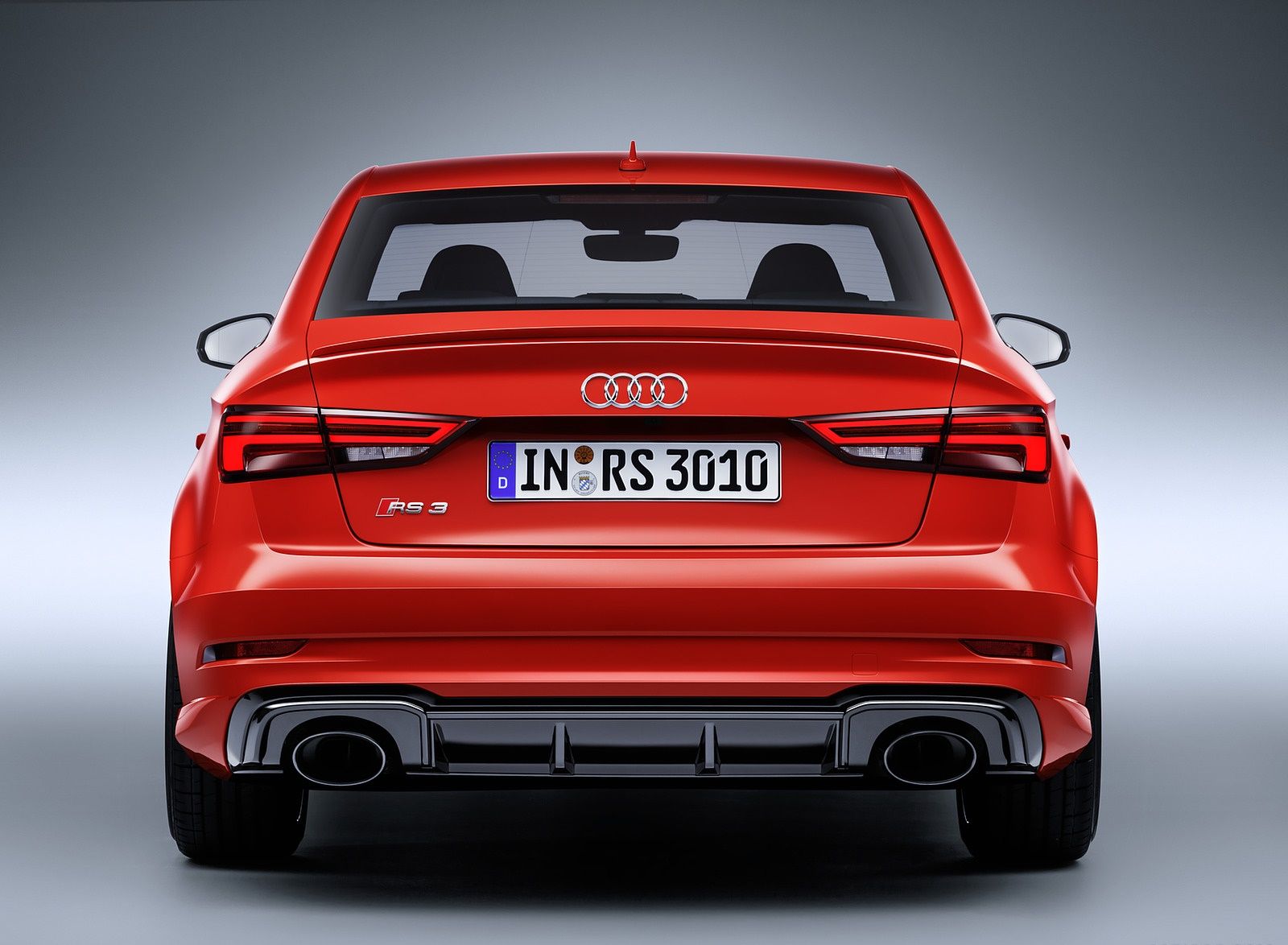 Audi Rs3 Sedan Rear Wallpaper Rs 3 2018