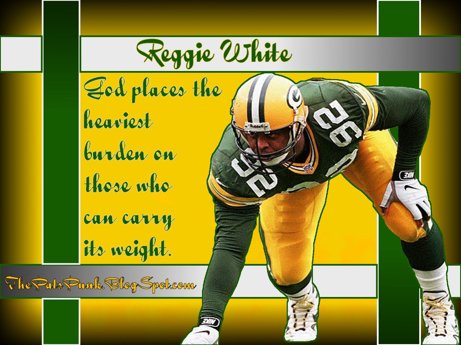 Reggie White S Quote White Quotes HD Wallpaper