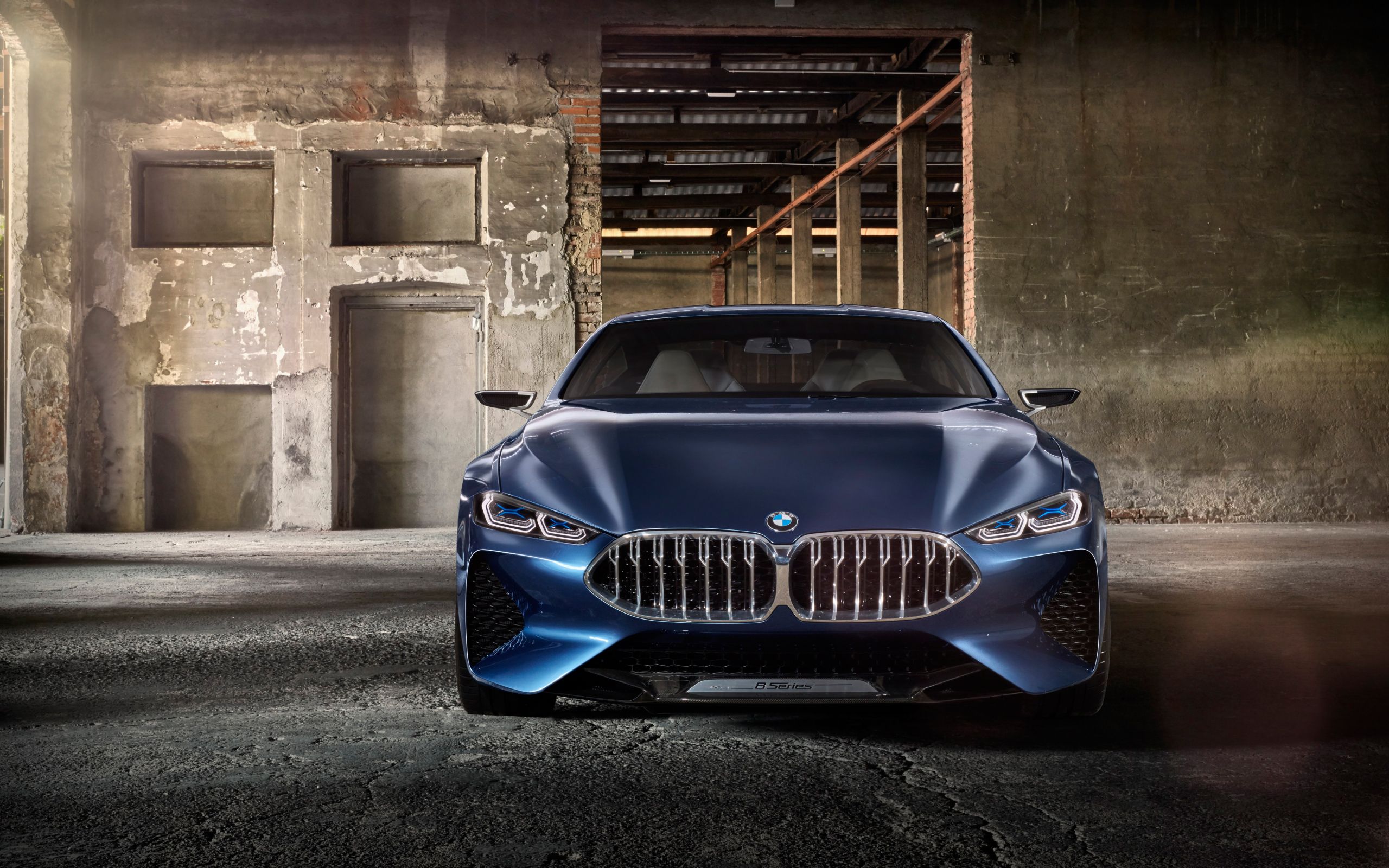 Desktop Wallpaper Bmw Concept 8 Series, Front View, Luxury Car, 4k, HD Image, Picture, Background, Tpyntj