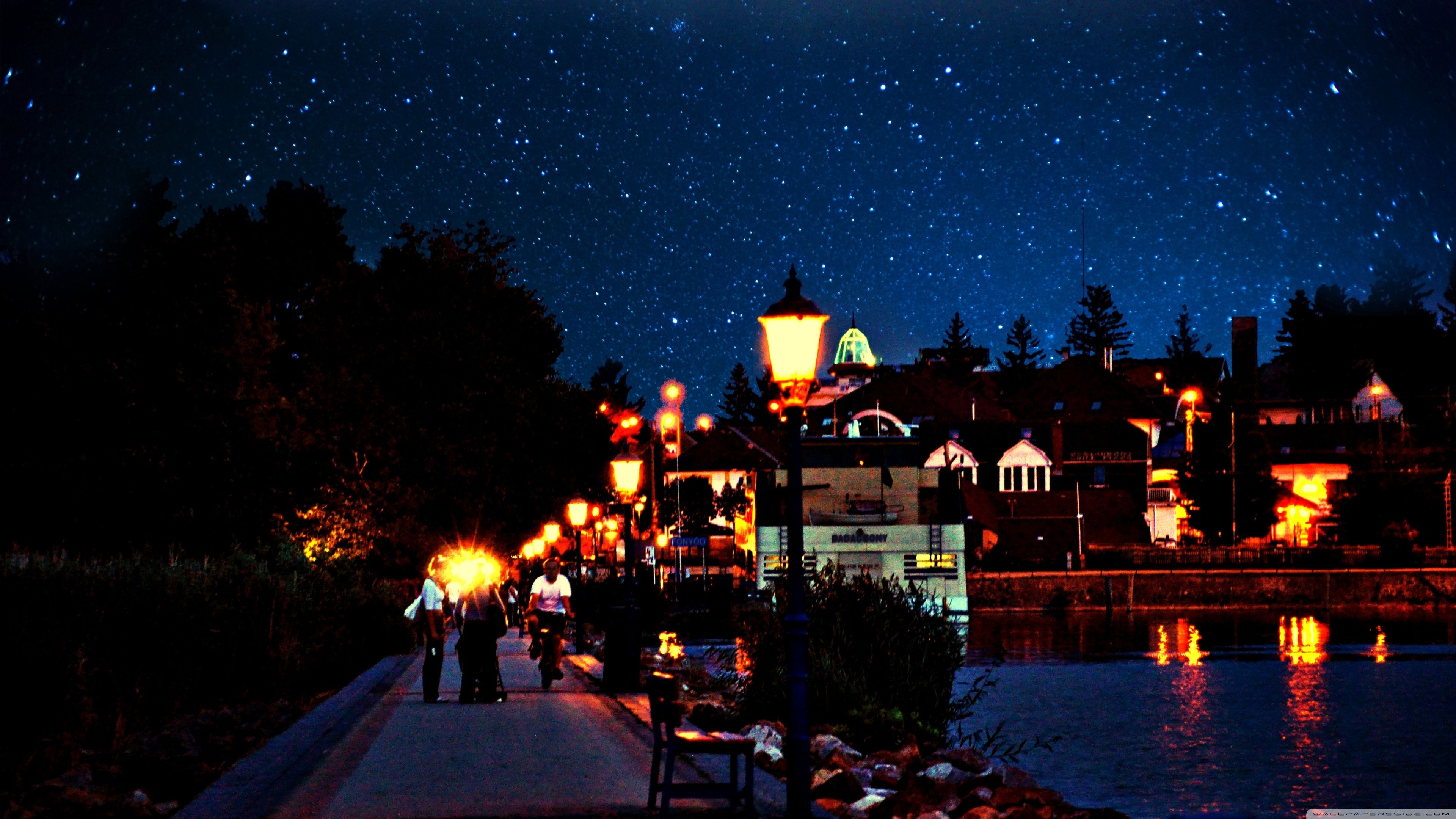 Summer Night Ultra HD Desktop Background Wallpaper for 4K UHD TV, Widescreen & UltraWide Desktop & Laptop, Tablet