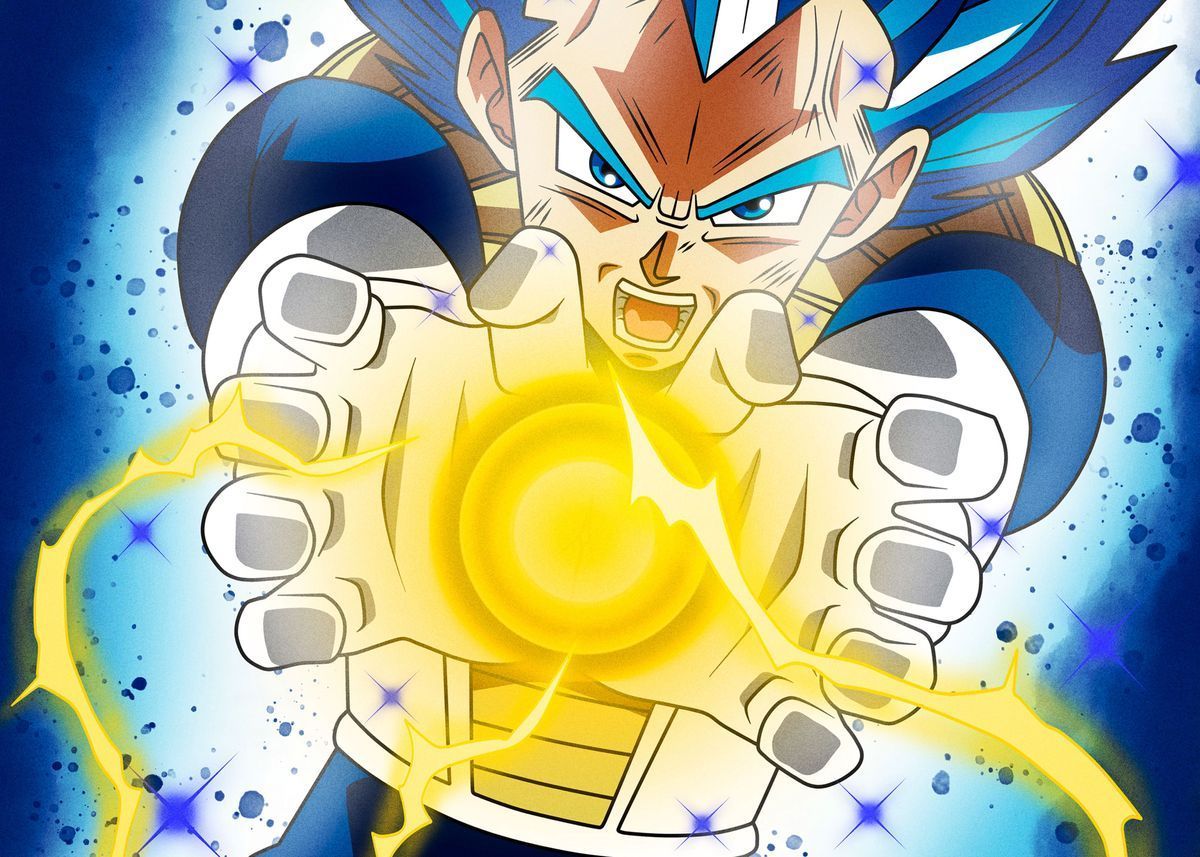 Vegeta final flash wallpaper by Sradonay - Download on ZEDGE™