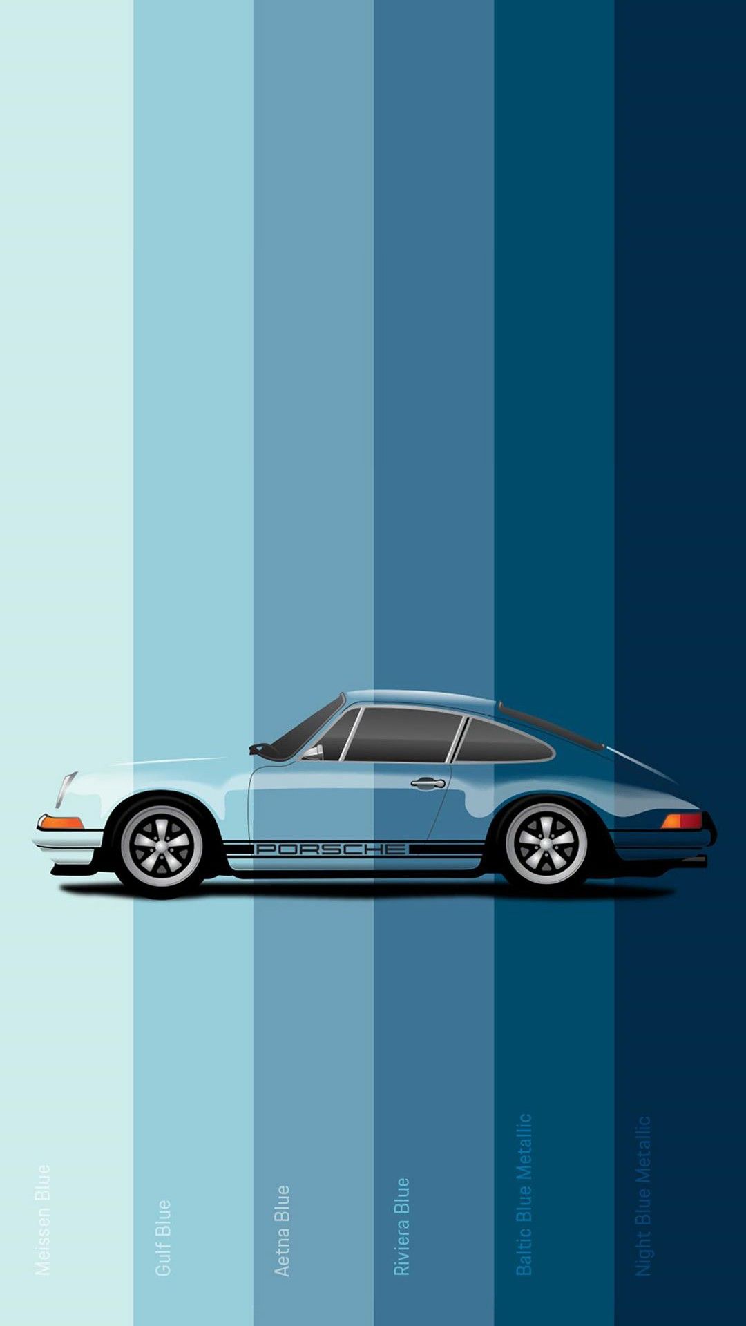 Blue Porsche Wallpaper 1080X1920. Car wallpaper, Car iphone wallpaper, Art cars