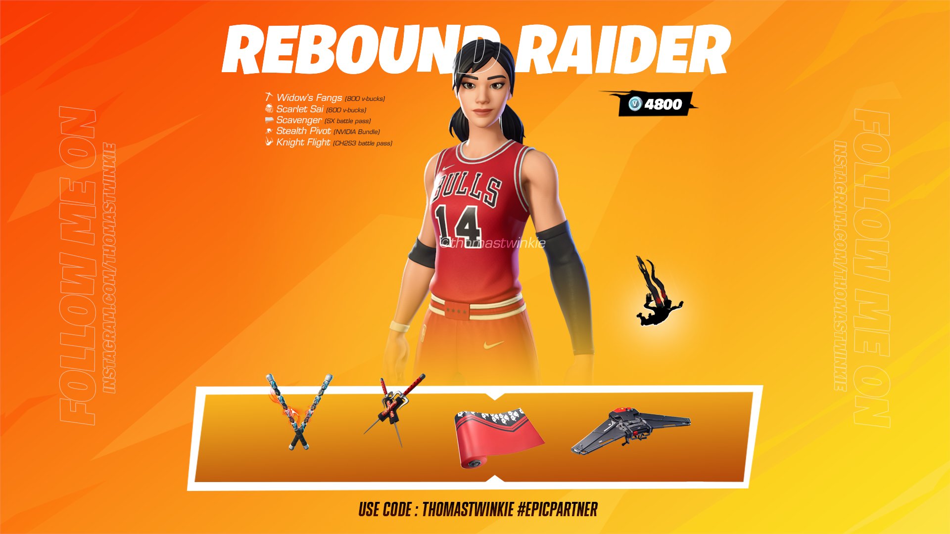 Rebound Raider Fortnite wallpaper