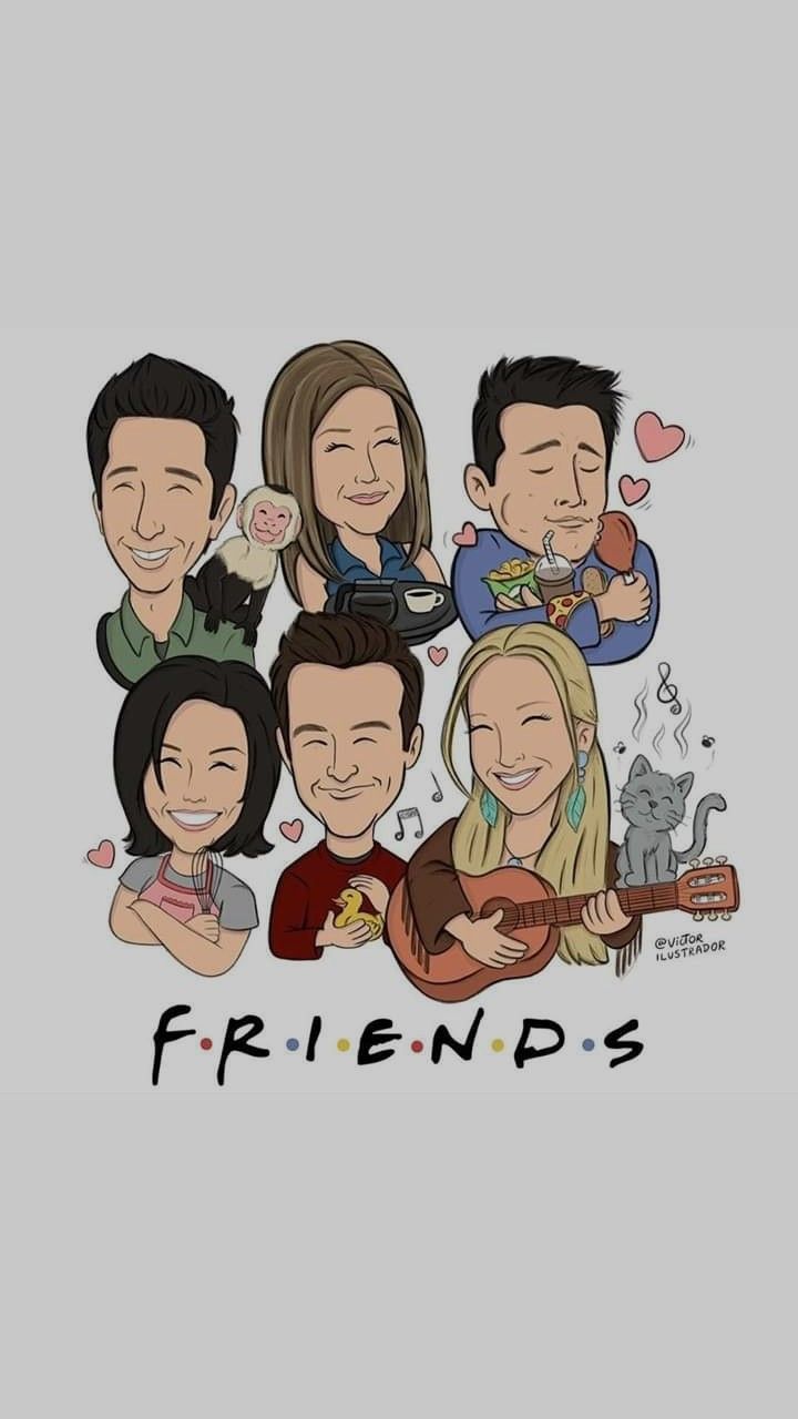 Wallpaper. Friends sketch, Friends episodes, Friends tv quotes