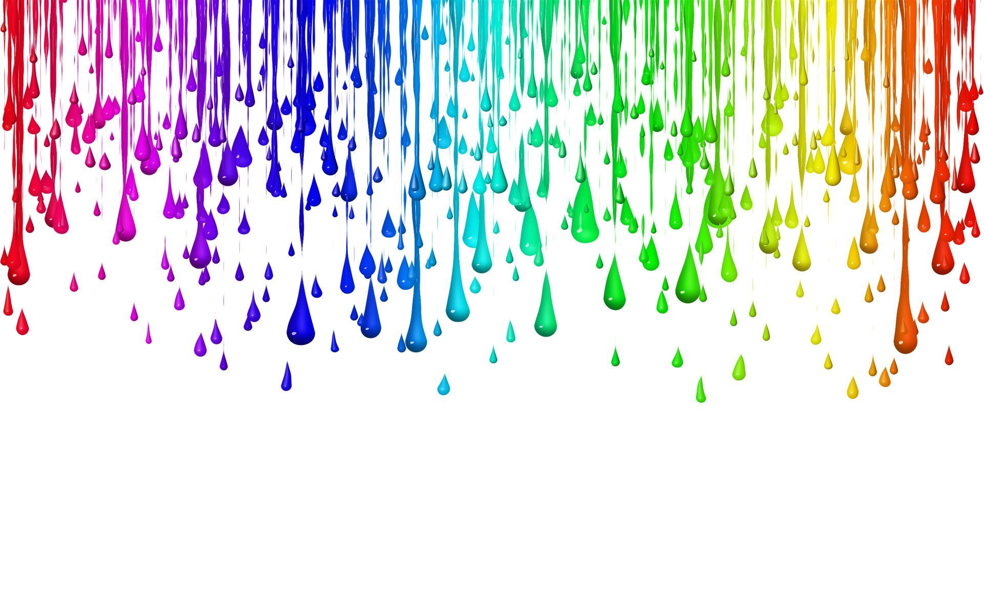 Colorful Drops of Water Wallpaper Background Wallpaper HD. Rainbow painting, Cool colorful background, Rainbow wallpaper