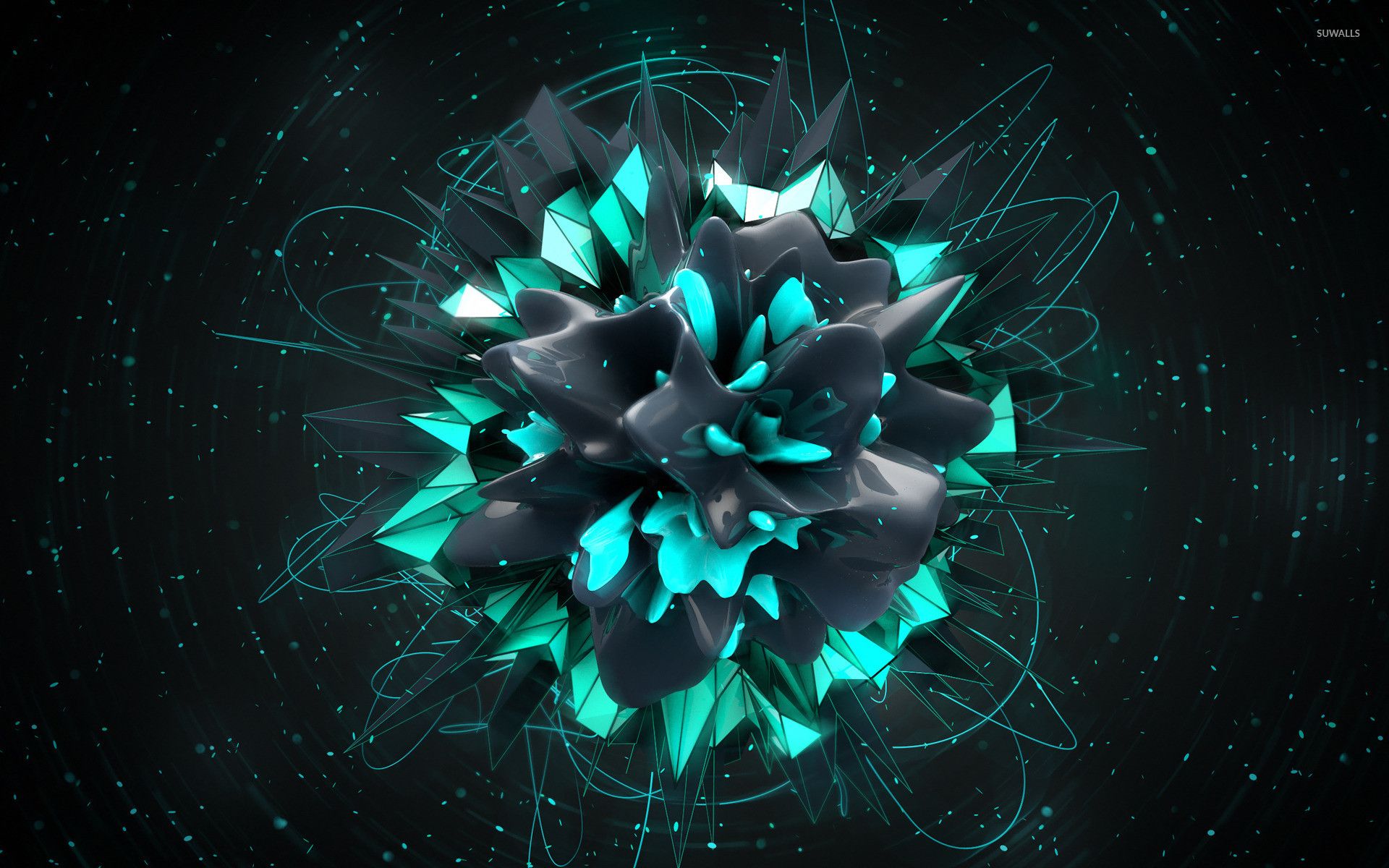 Splatter Paint Wall Paper