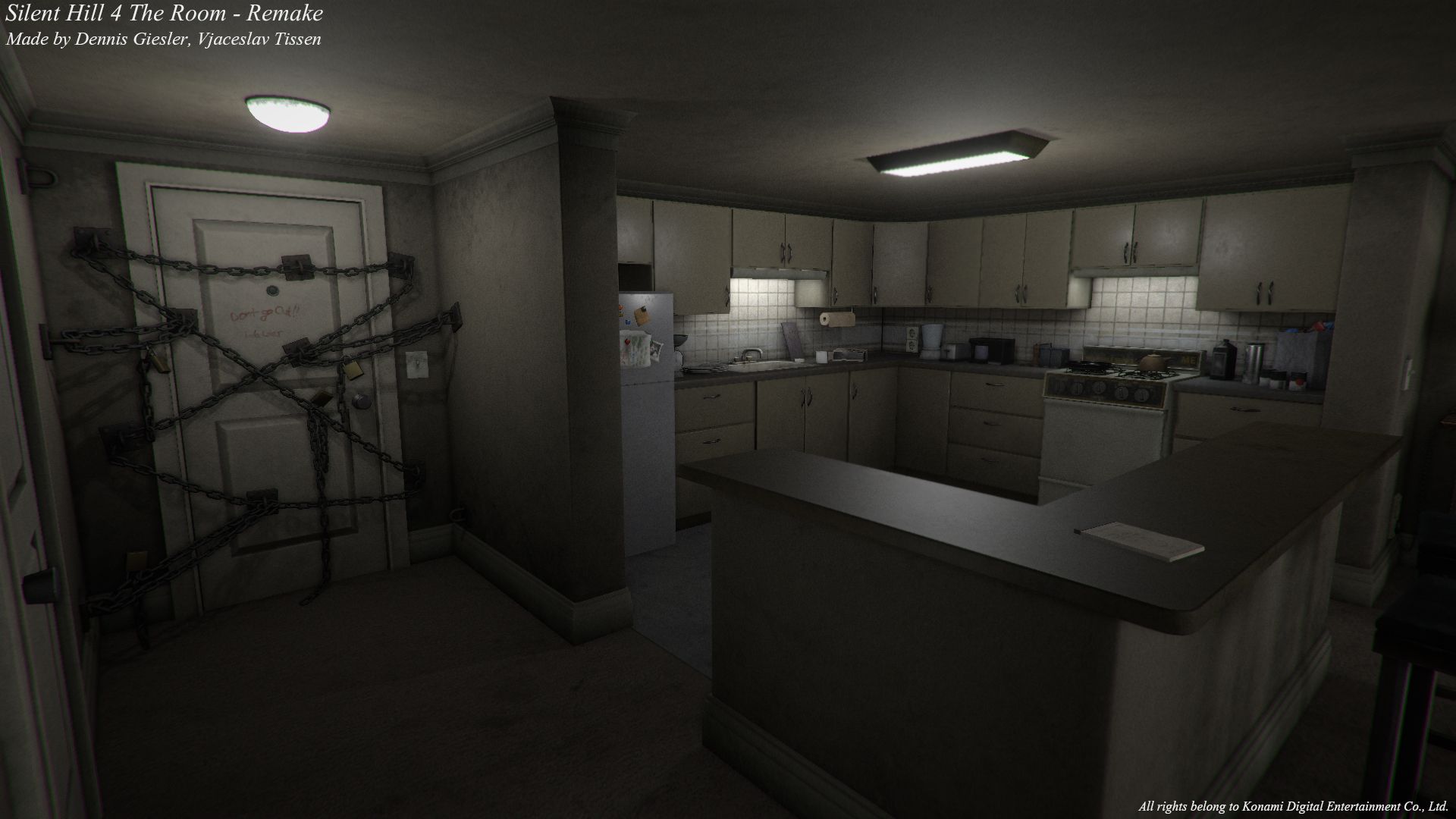 Silent Hill 4's creepy apartment recreated in Unity