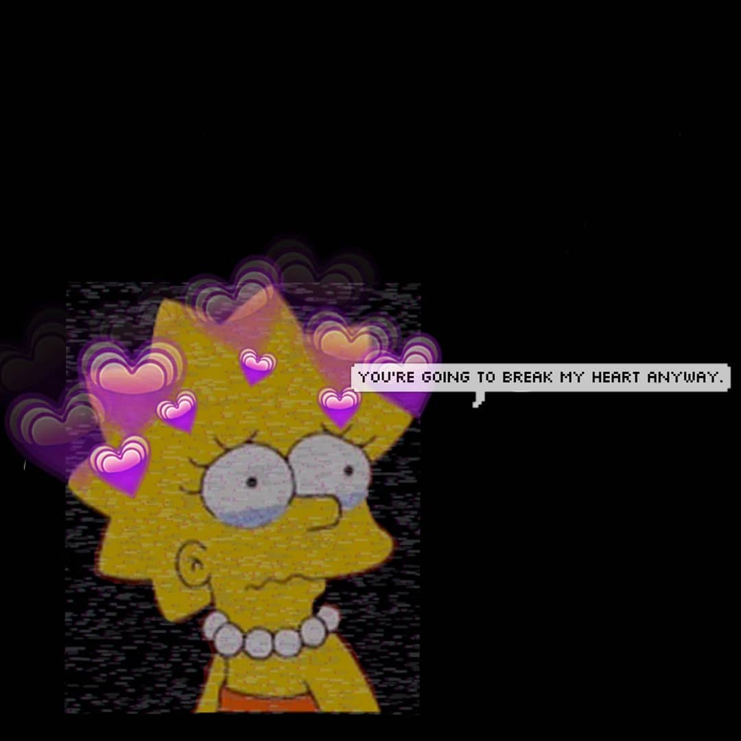 Lisa Simpsons Sad Wallpaper