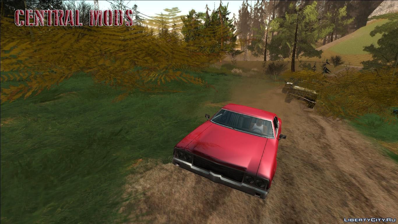 Replacement of grass1_3.dff in GTA San Andreas (58 file)