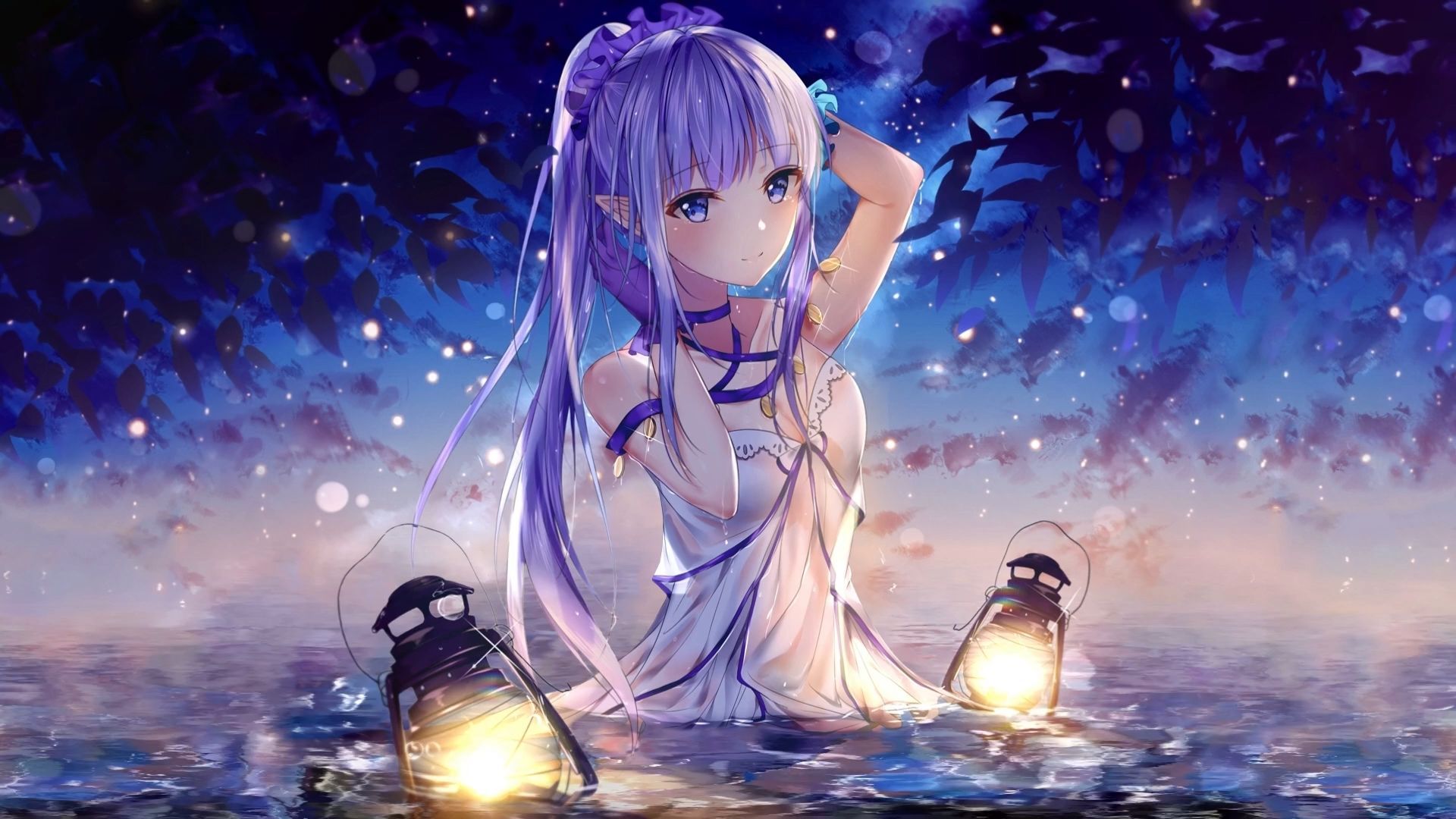 Fate Grand Order Lily Queen in The Sea [Wallpaper Engine Anime]. Anime wallpaper download, Anime, Anime wallpaper