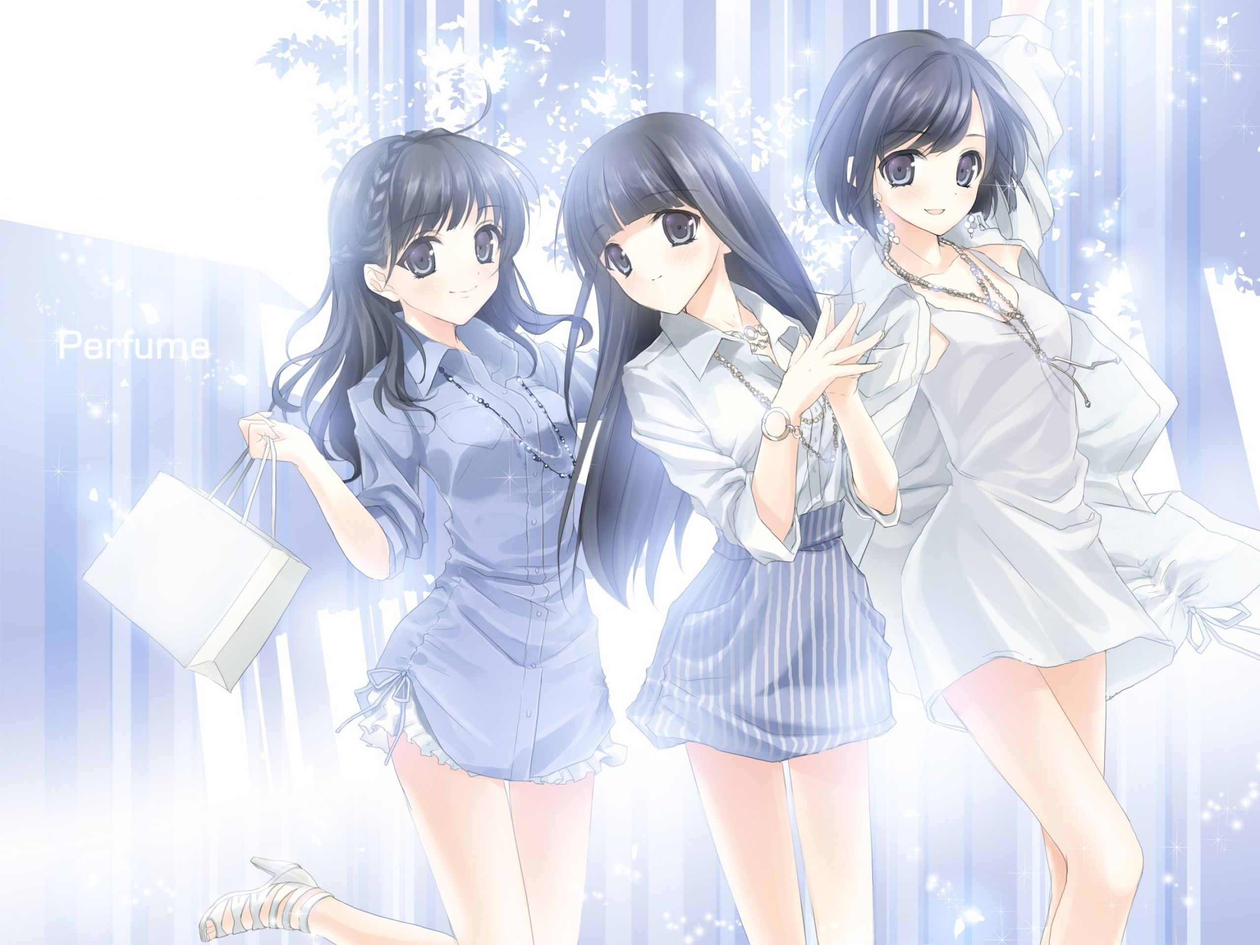Best 4 Best Friend Anime on Hip, three friends HD wallpaper | Pxfuel
