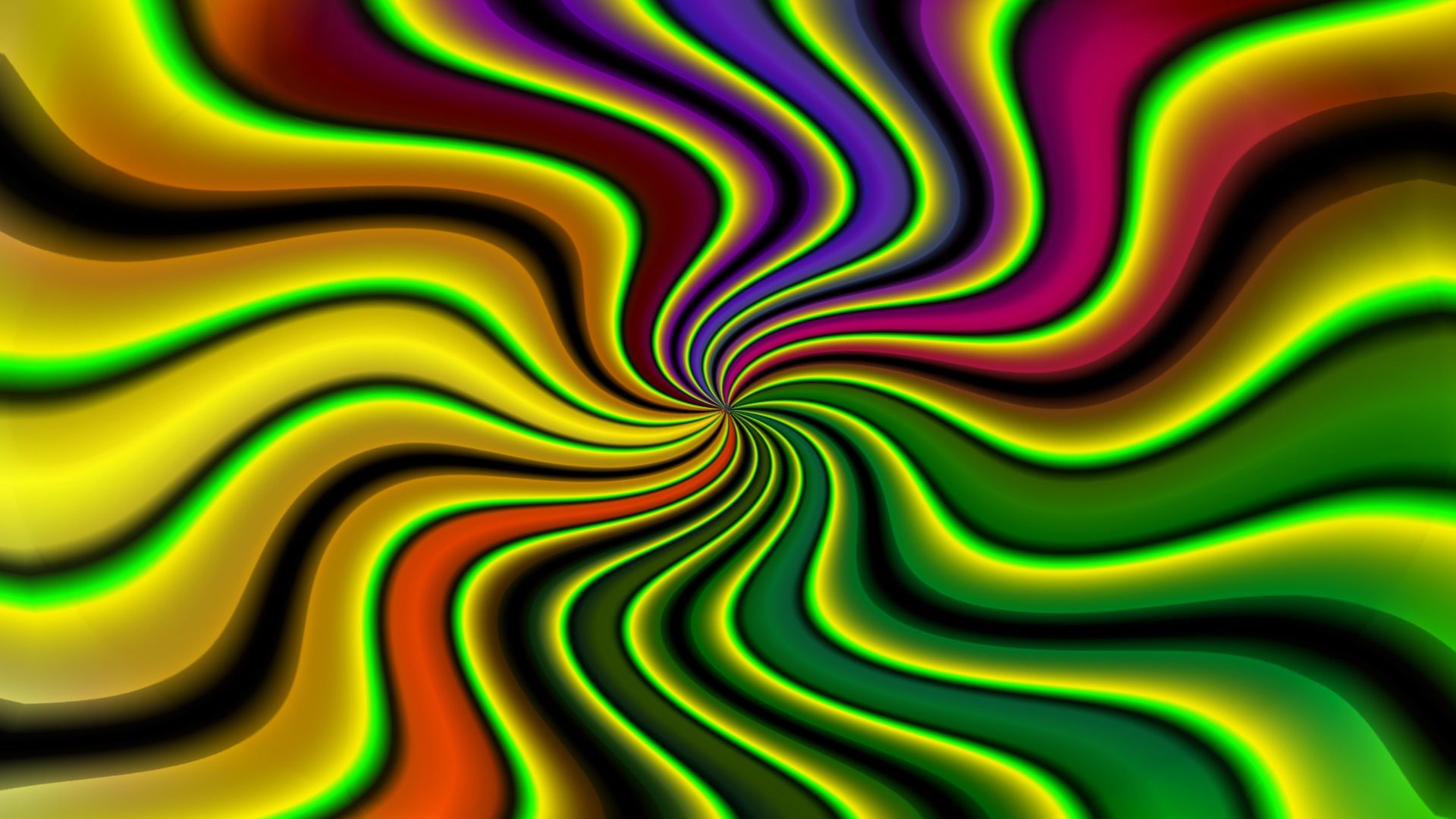 Colorful Optical Illusions HD Wallpaper