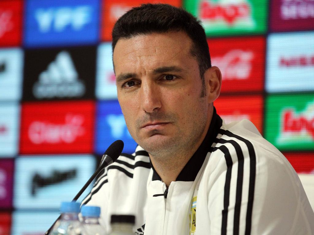 Argentina coach Lionel SCALONI talks injuries ahead of friendly matches