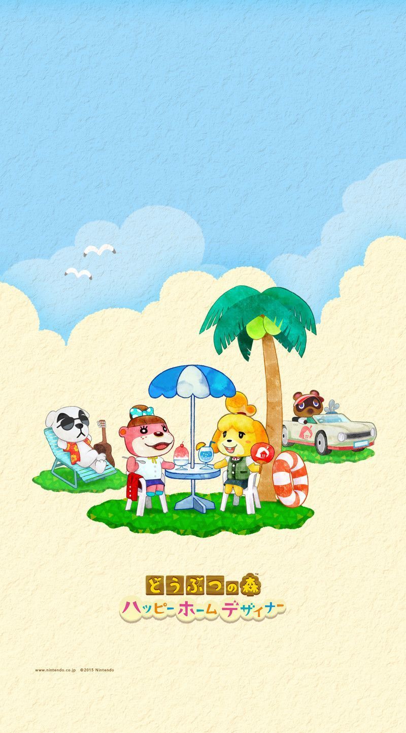 Cute summer Animal Crossing: Happy Home Designer wallpaper from Nintendo Crossing. Animal crossing fan art, Animal crossing, Animal crossing pocket camp
