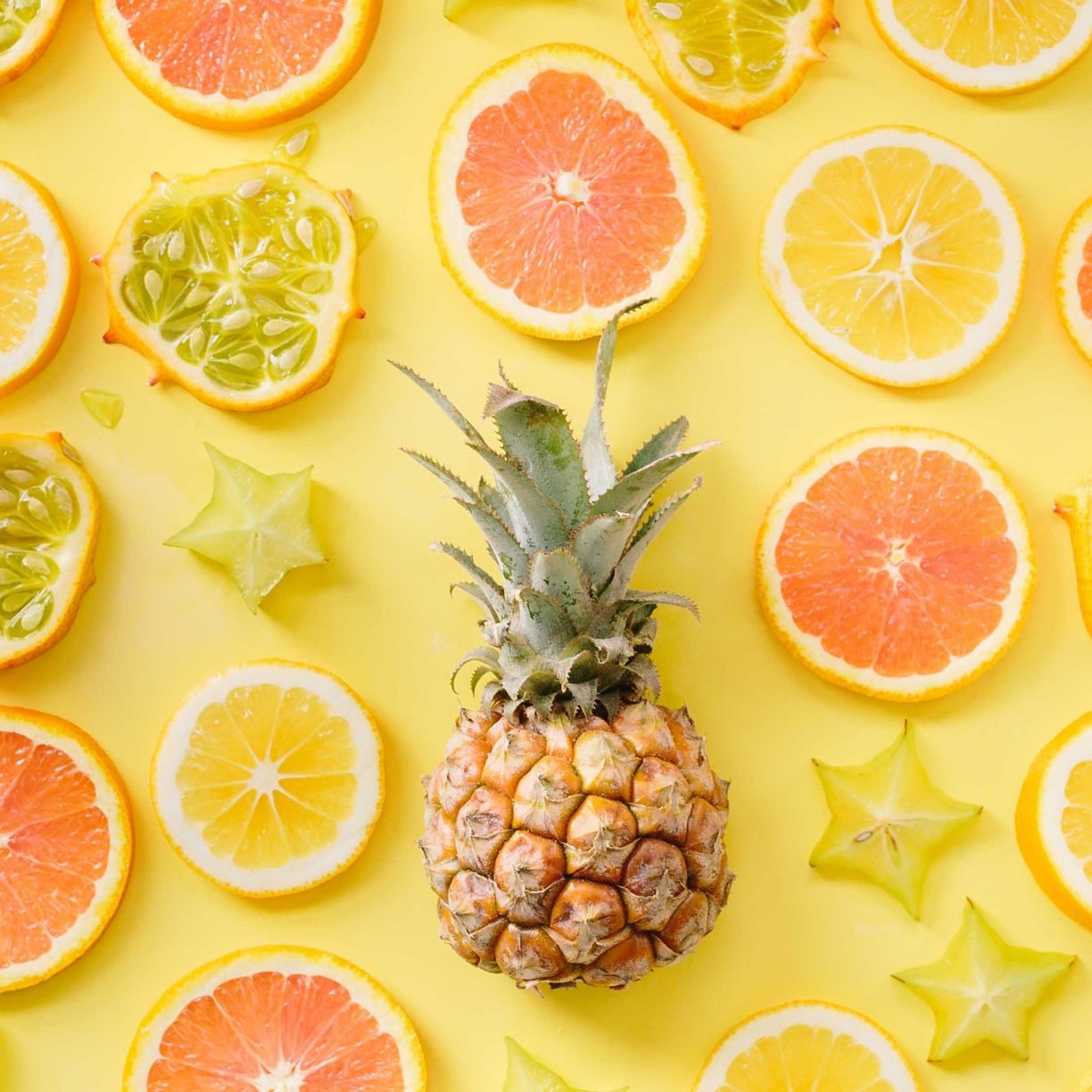 Desktop wallpaper summer, fruits' slices, citrus fruits, HD image, picture, background, dd9de1