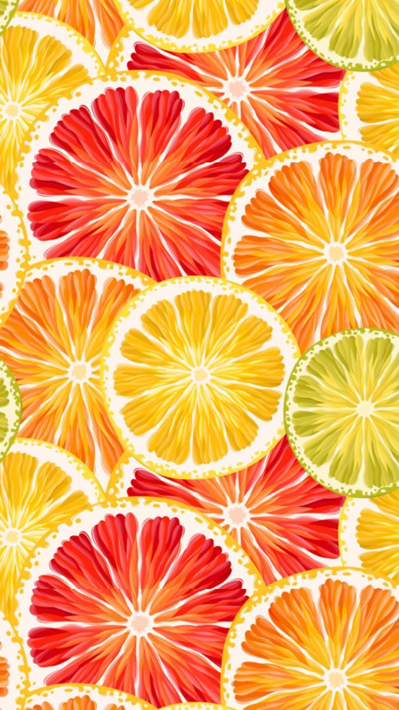Wallpaper iPhone. Fruit wallpaper, Cute patterns wallpaper, Summer wallpaper