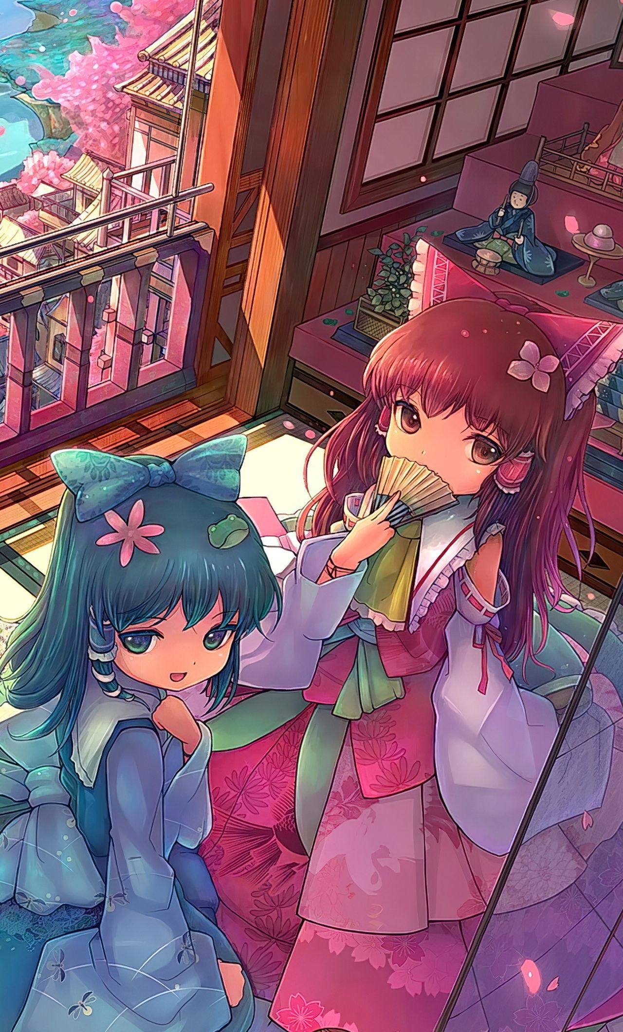 Anime Girl Japanese Clothes Asian 4k iPhone HD 4k Wallpaper, Image, Background, Photo and Picture